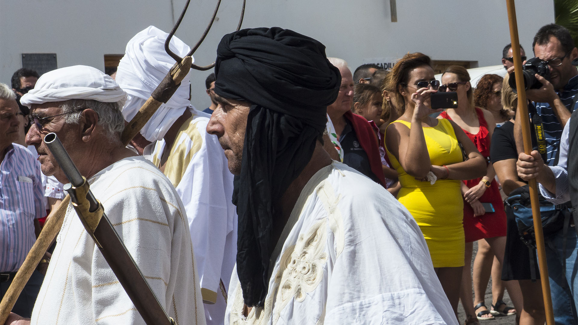 Sehenswürdigkeiten Fuerteventura – Tuineje Fiesta San Miguel – Batallas del Cuchillete y Tamasite.