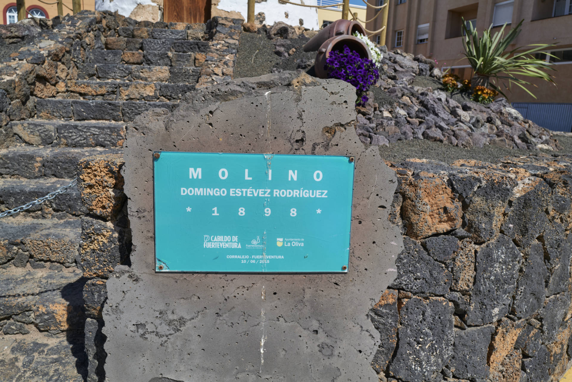 Molino Domingo Estévez Rodriguez Corralejo Fuerteventura.