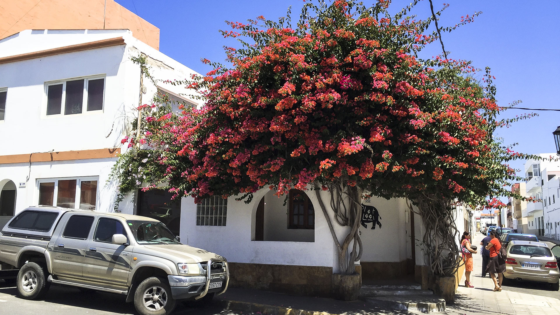 Der Ort Corralejo Fuertventura.