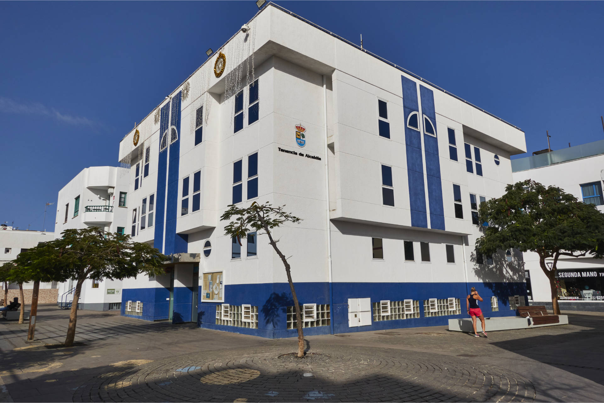 Stadtverwaltung und Bürgermeisterbüro von Corralejo Fuerteventura.