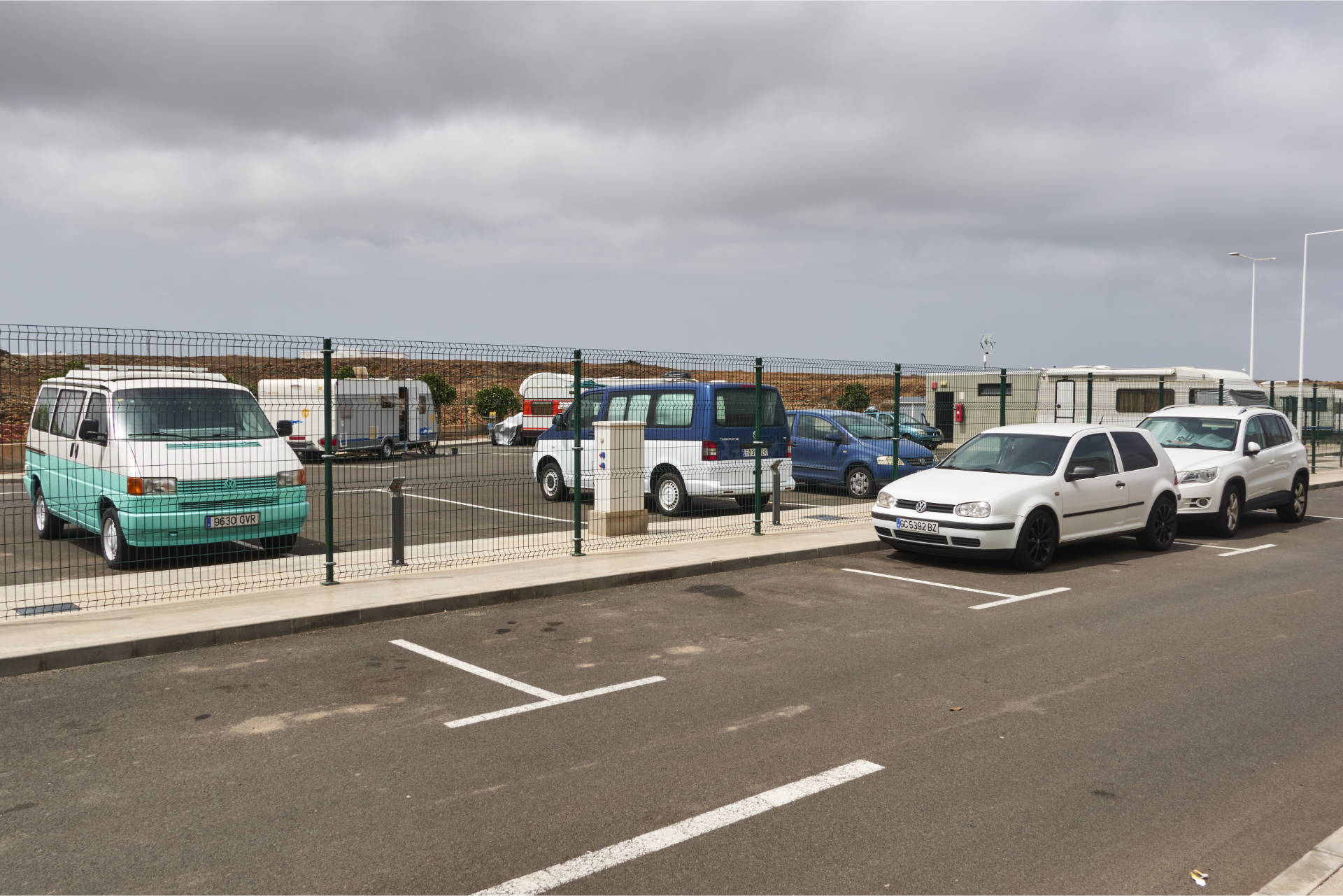 Der „Campingplatz“ von Corralejo Fuerteventura.