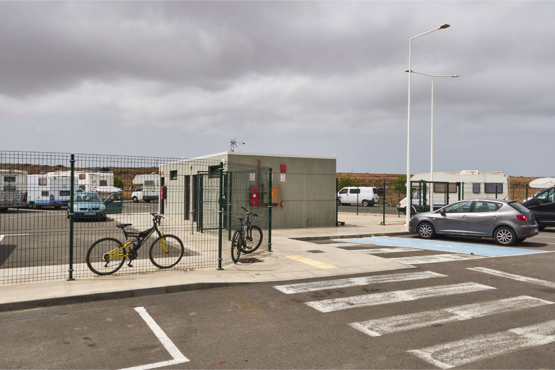 Der „Campingplatz“ von Corralejo Fuerteventura.