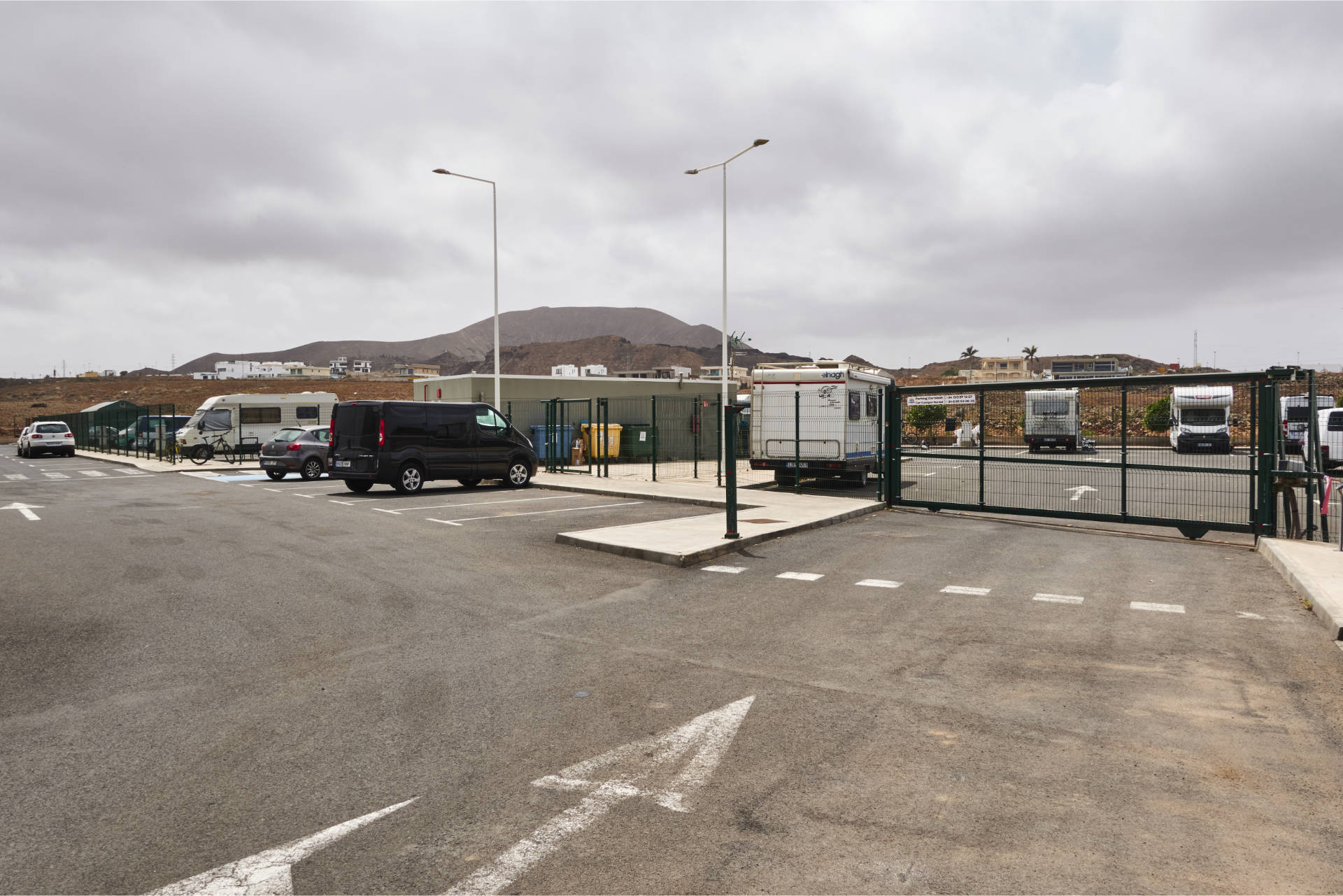 Der „Campingplatz“ von Corralejo Fuerteventura.