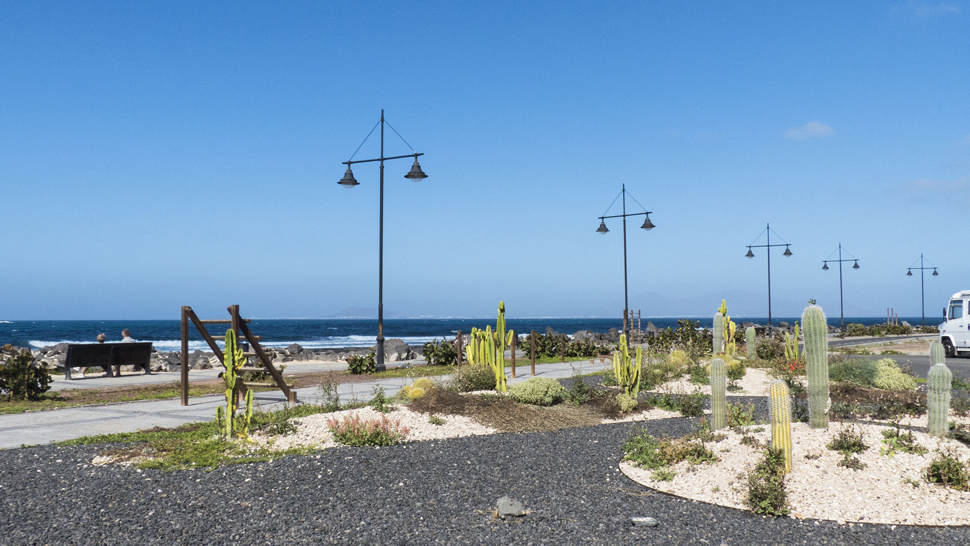 Der Ort Corralejo Fuertventura: Paseo