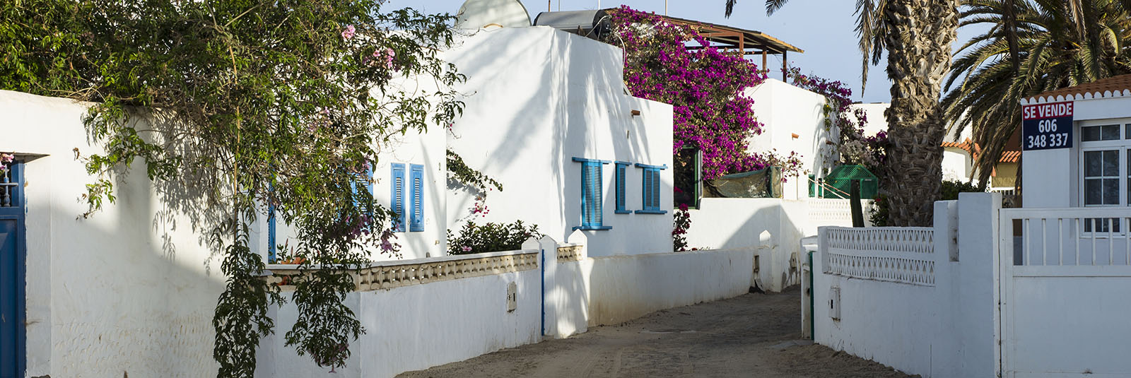 Der Ort Corralejo Fuerteventura.