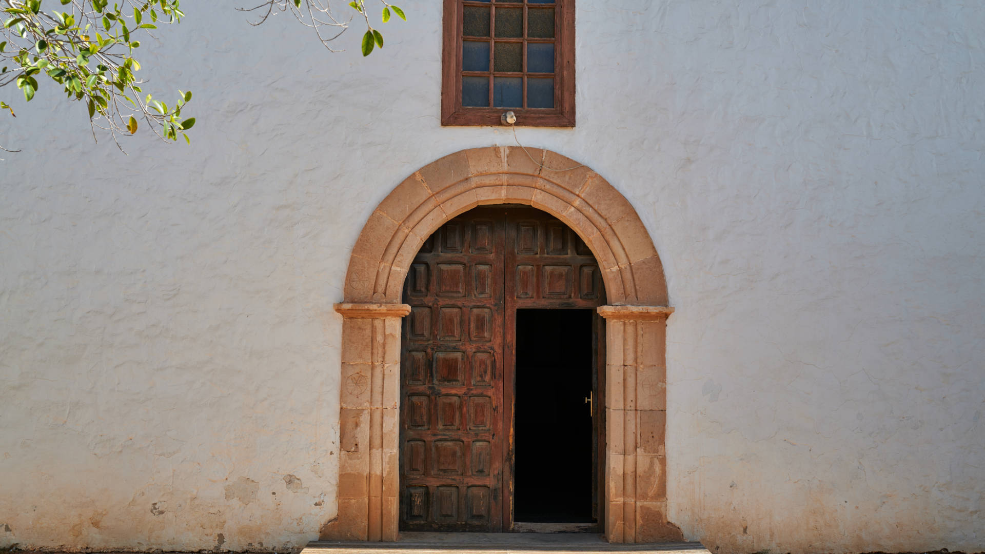 Iglesia Santo Domingo de Guzmán Tetir Fuerteventura.