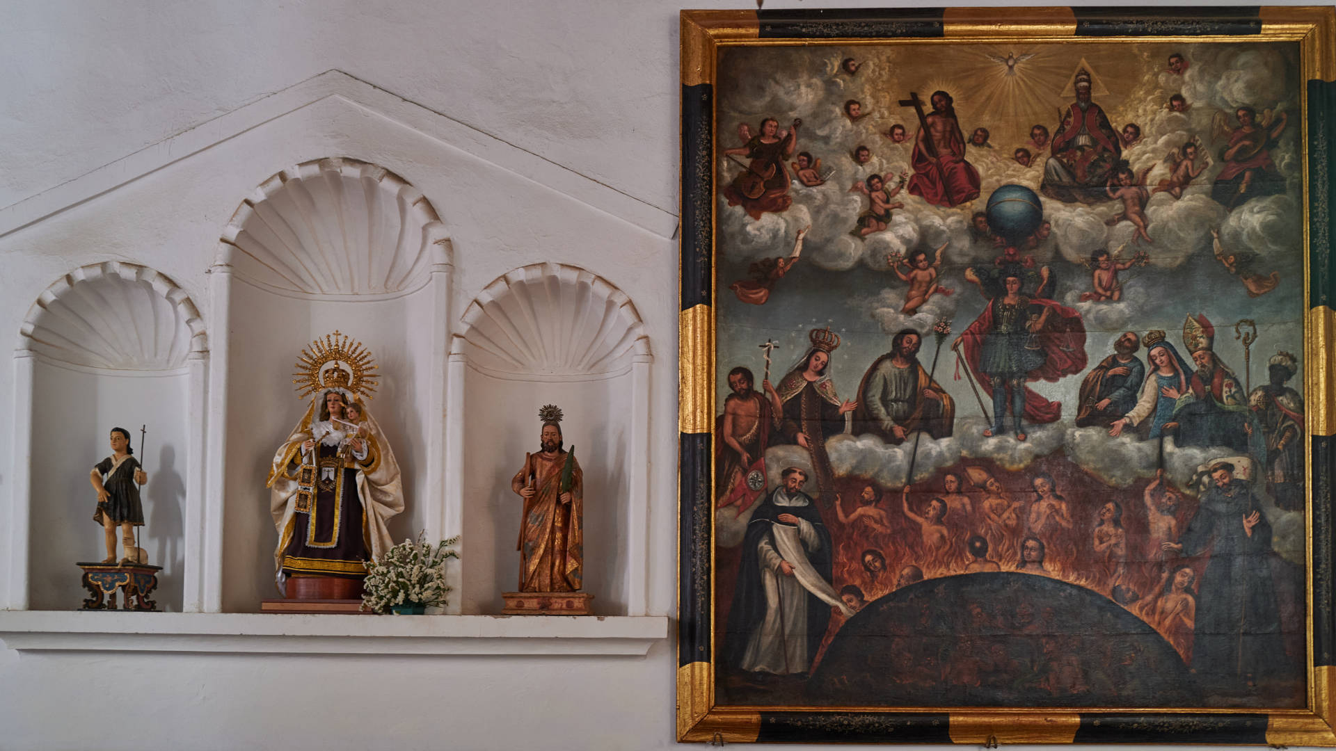 Iglesia Santo Domingo de Guzmán Tetir Fuerteventura.