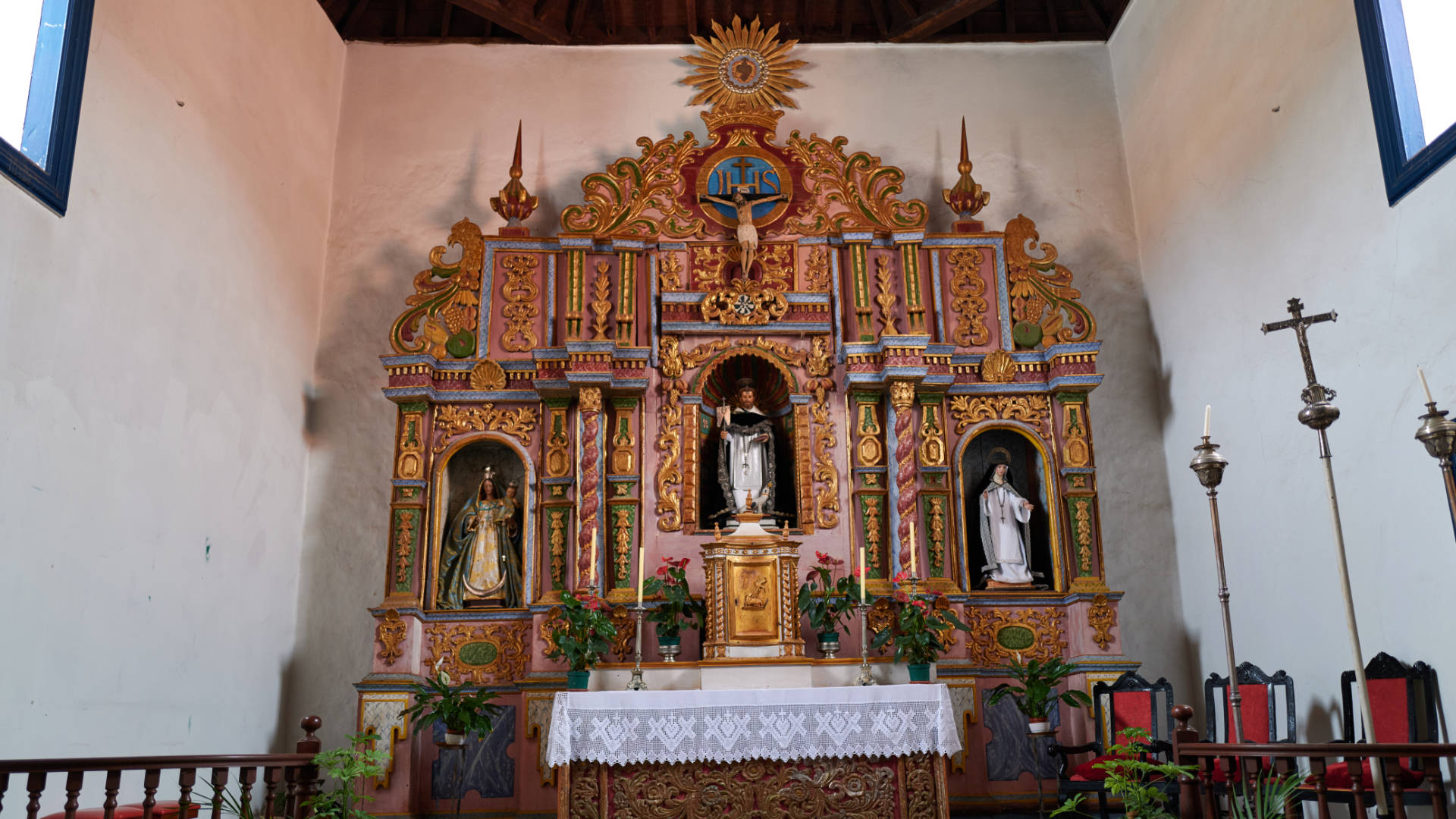 Iglesia Santo Domingo de Guzmán Tetir Fuerteventura.