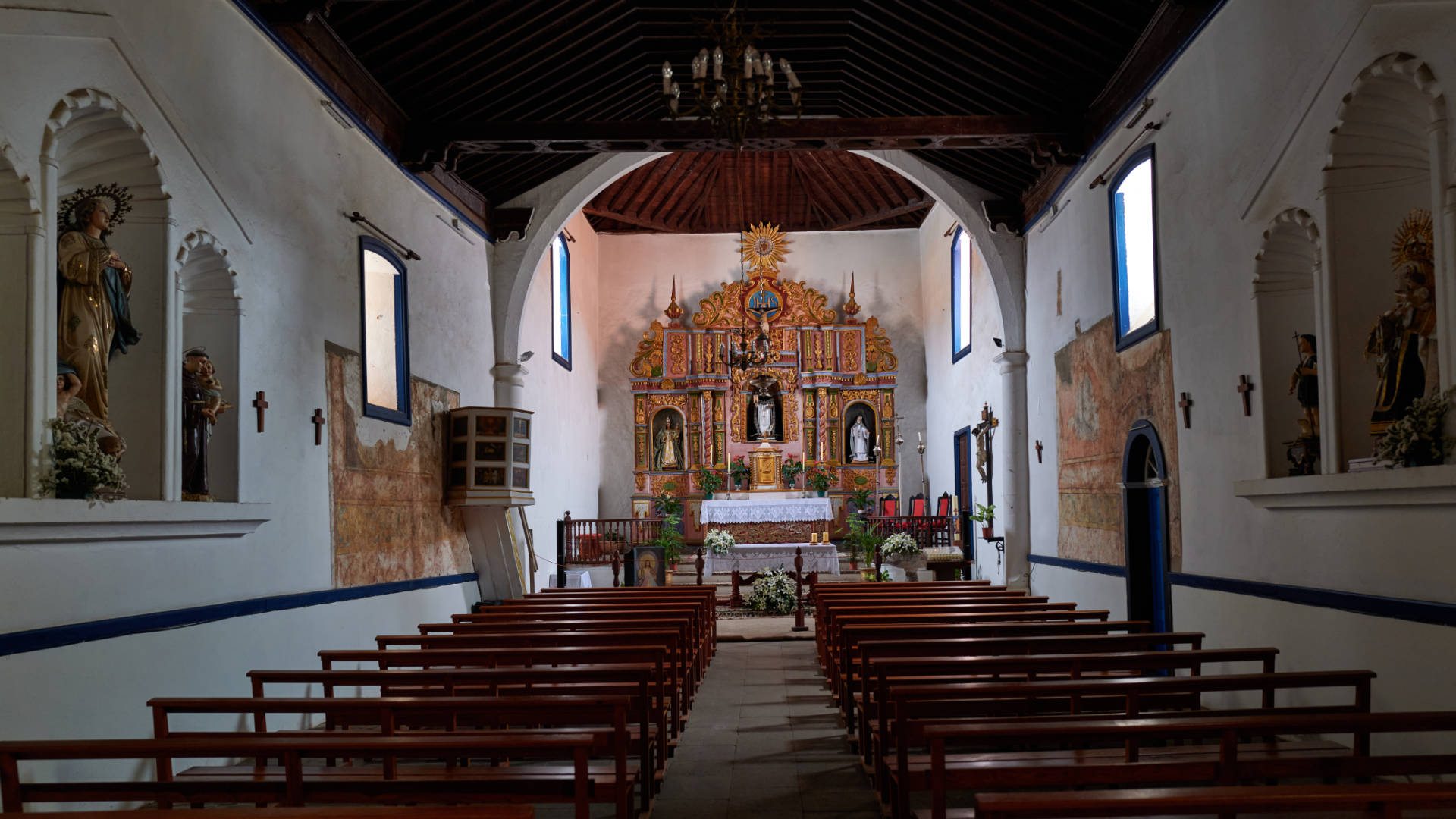 Iglesia Santo Domingo de Guzmán Tetir Fuerteventura.