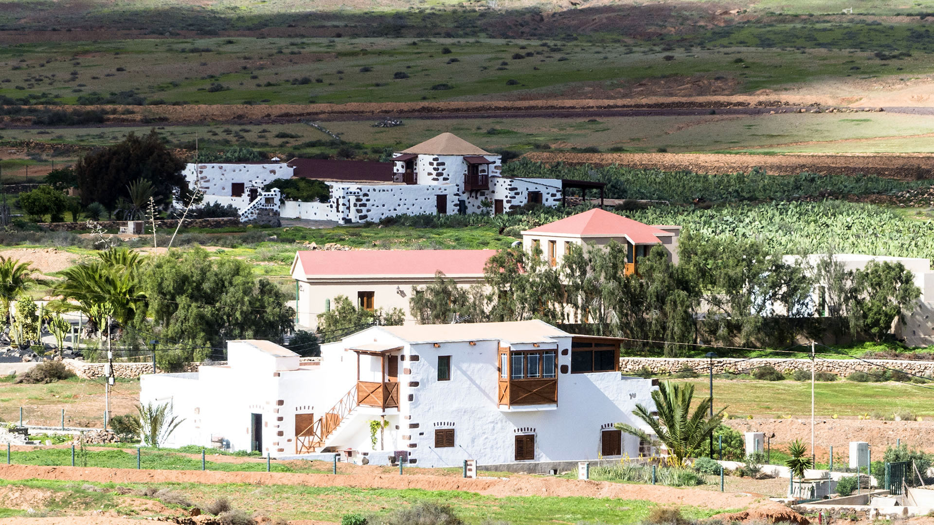 Der Ort Tetir auf Fuerteventura.