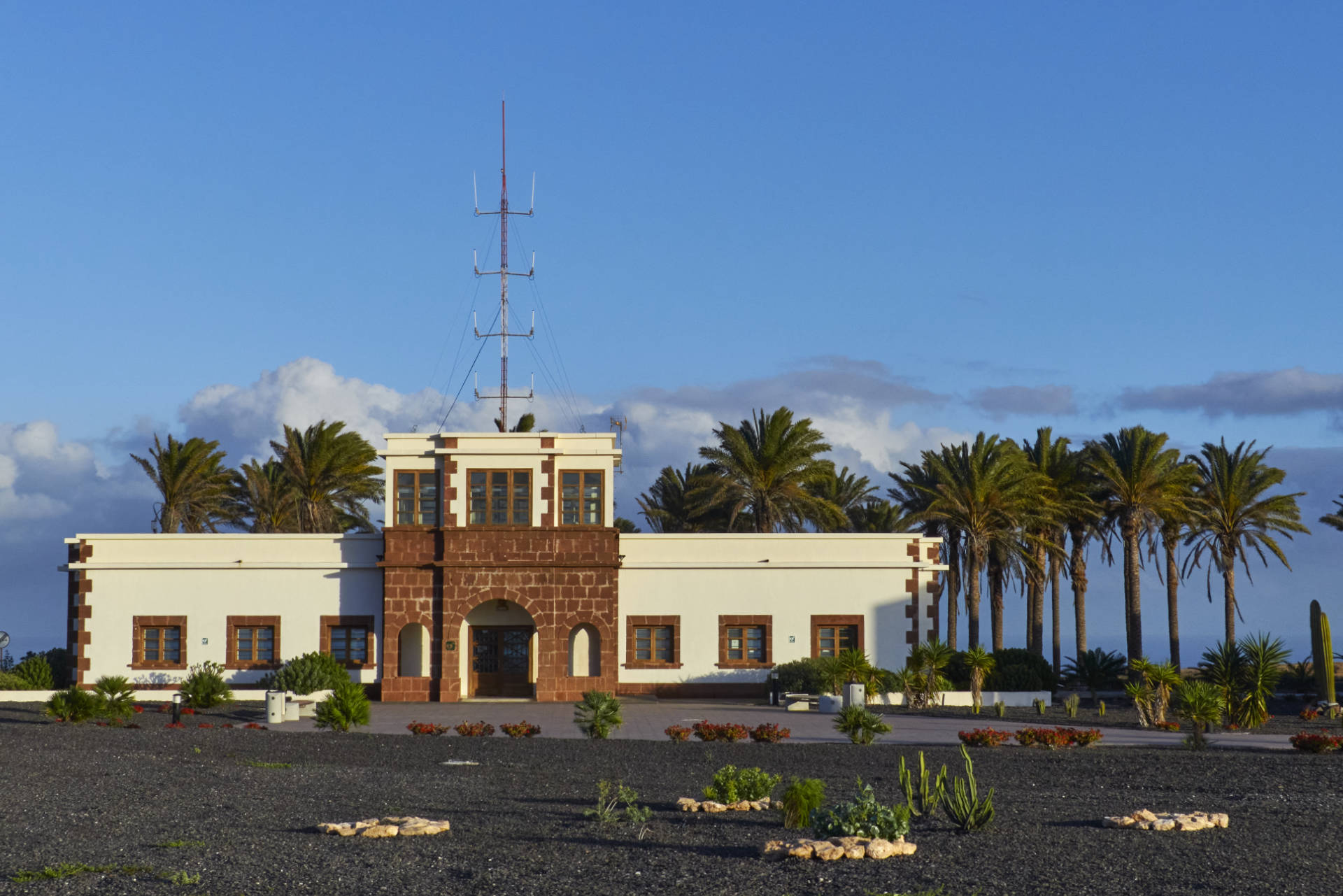 Historisches Flughafengebäude Los Estancos Fuerteventura.