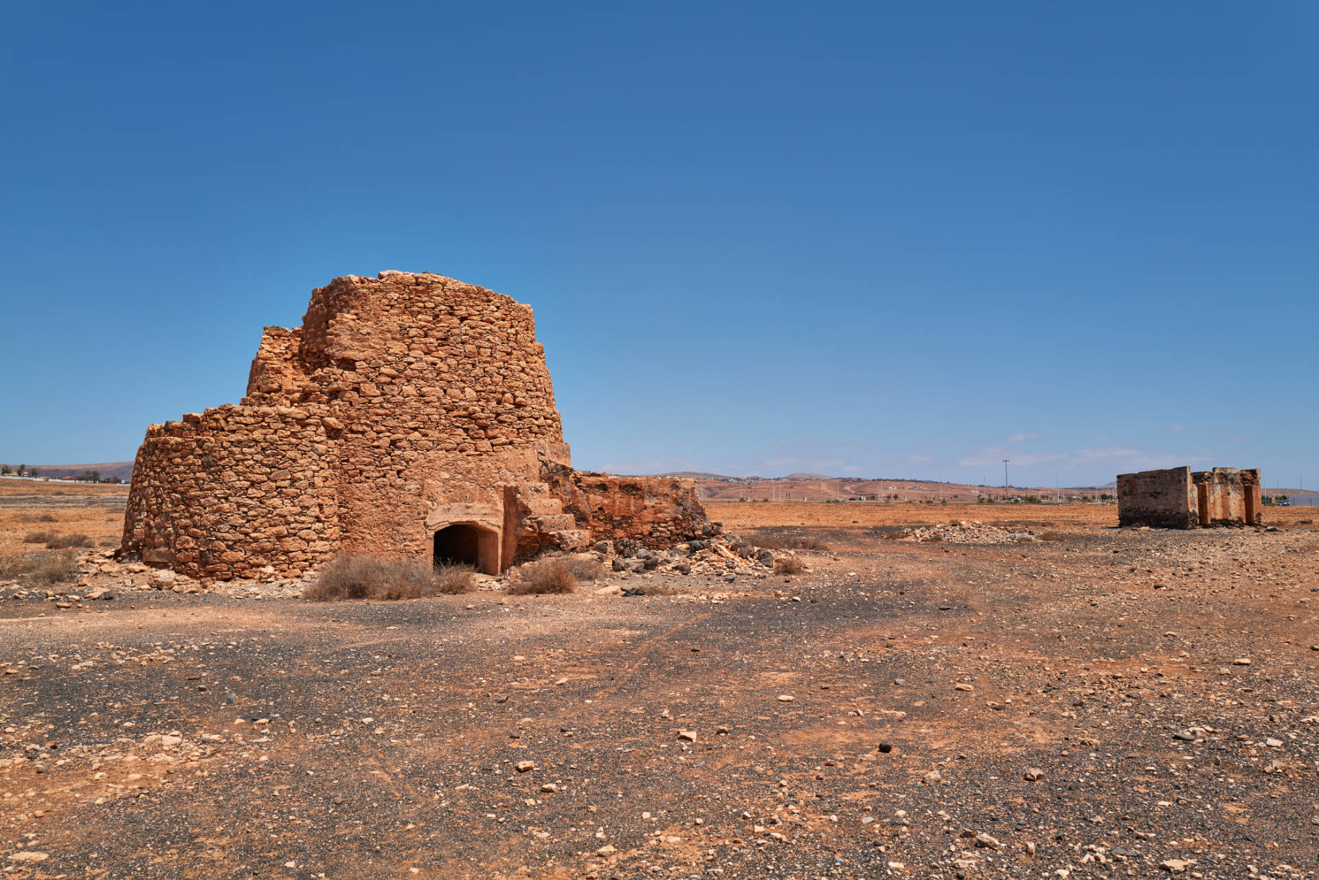 Historischer Kalkofen Los Estancos Fuerteventura.