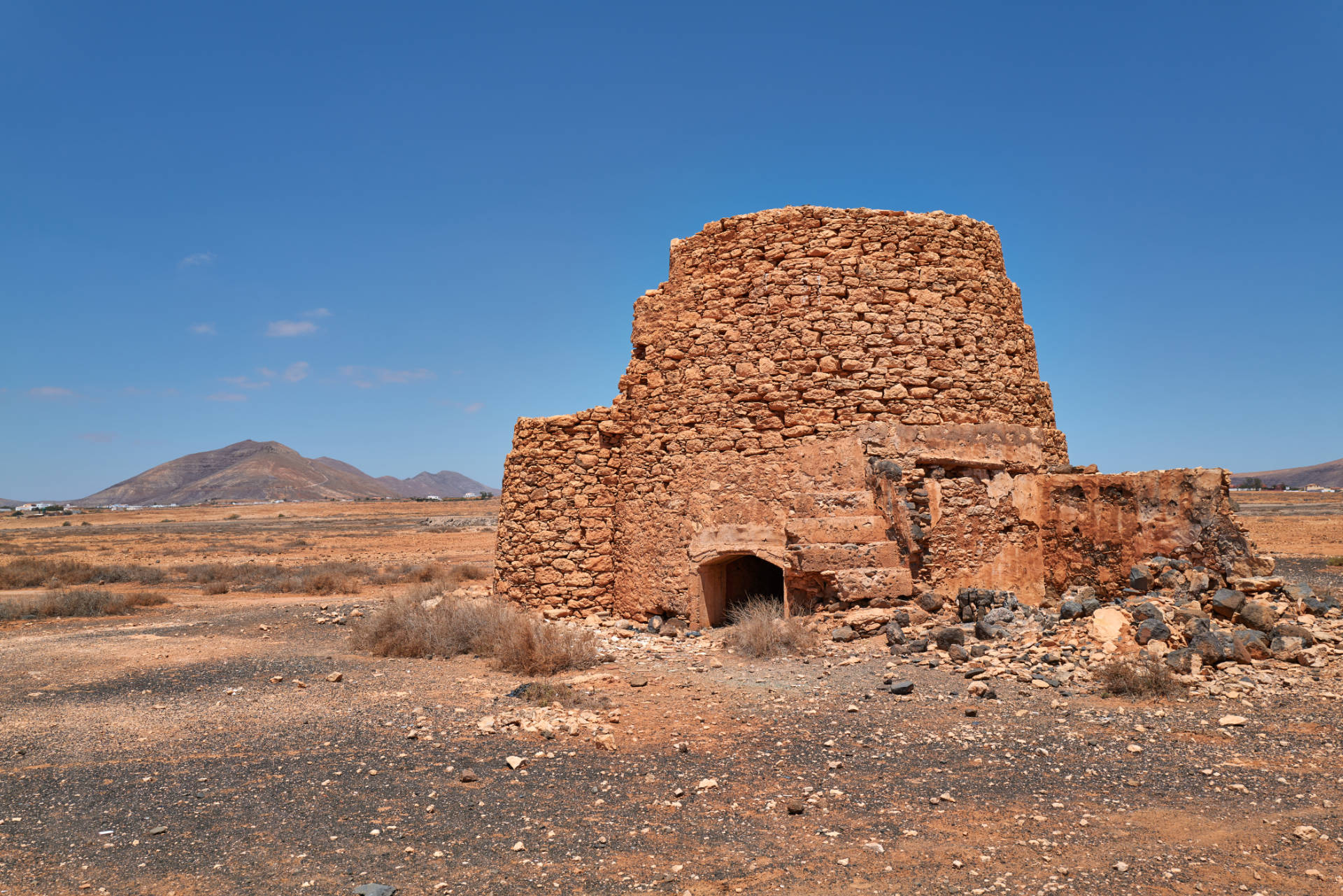 Historischer Kalkofen Los Estancos Fuerteventura.