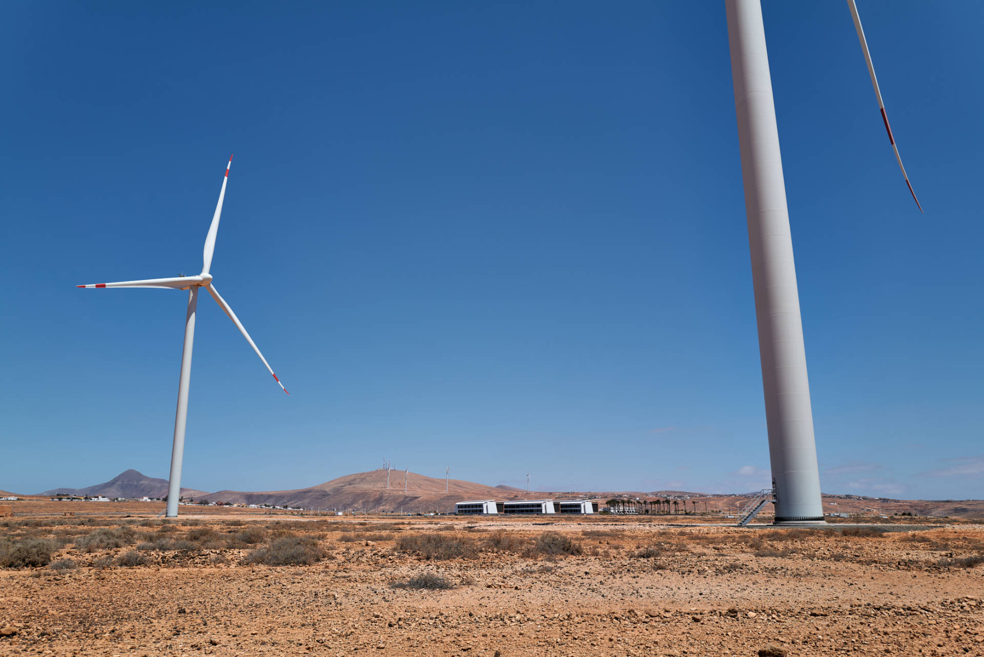 Windkraftanlagen Los Estancos Fuerteventura.