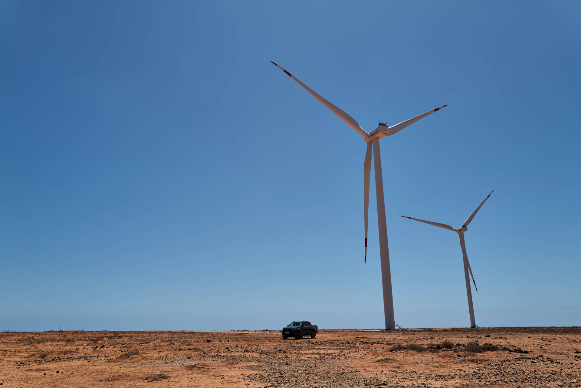 Windkraftanlagen Los Estancos Fuerteventura.