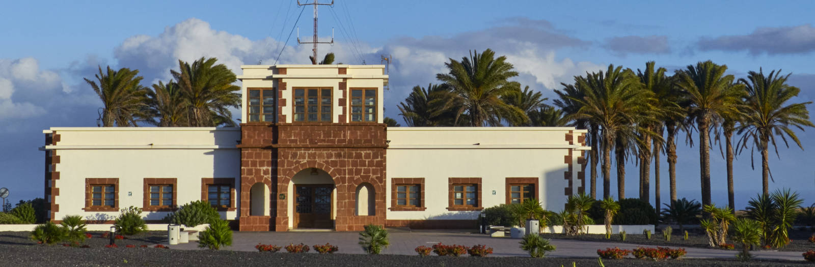 Historisches Flughafengebäude Los Estancos Fuerteventura.