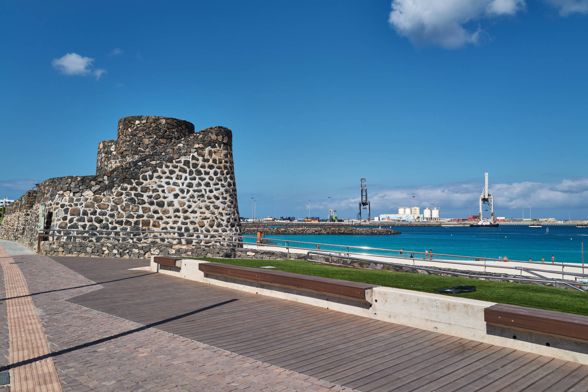 Kalköfen am Playa de los Hornos aka Playa de los Pozos Puerto del Rosario Fuerteventura.