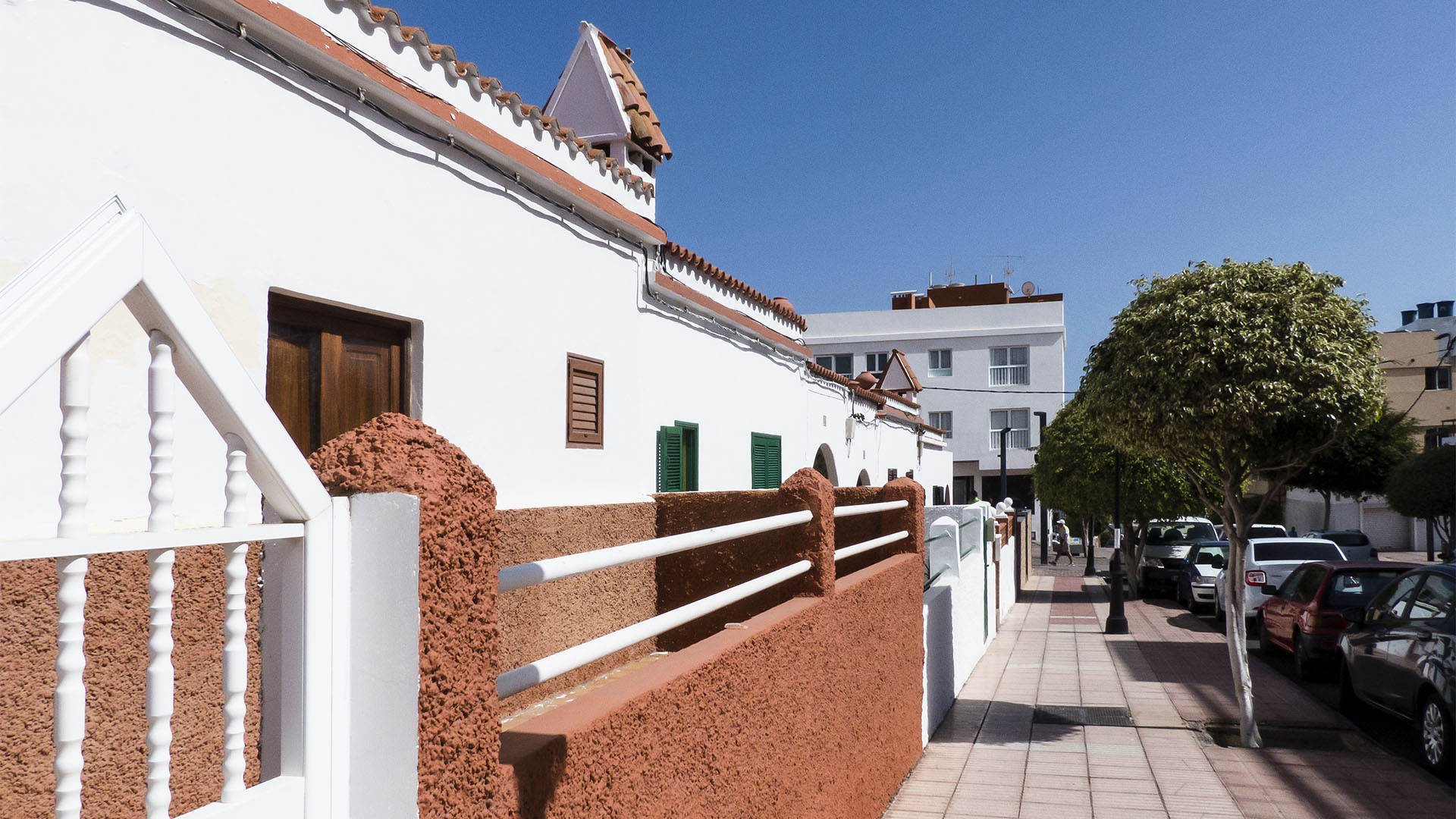 Der erste Sozialbau von Fuerteventura: "La Barriada de Nuestra Señora del Carmen" Puerto del Rosario.