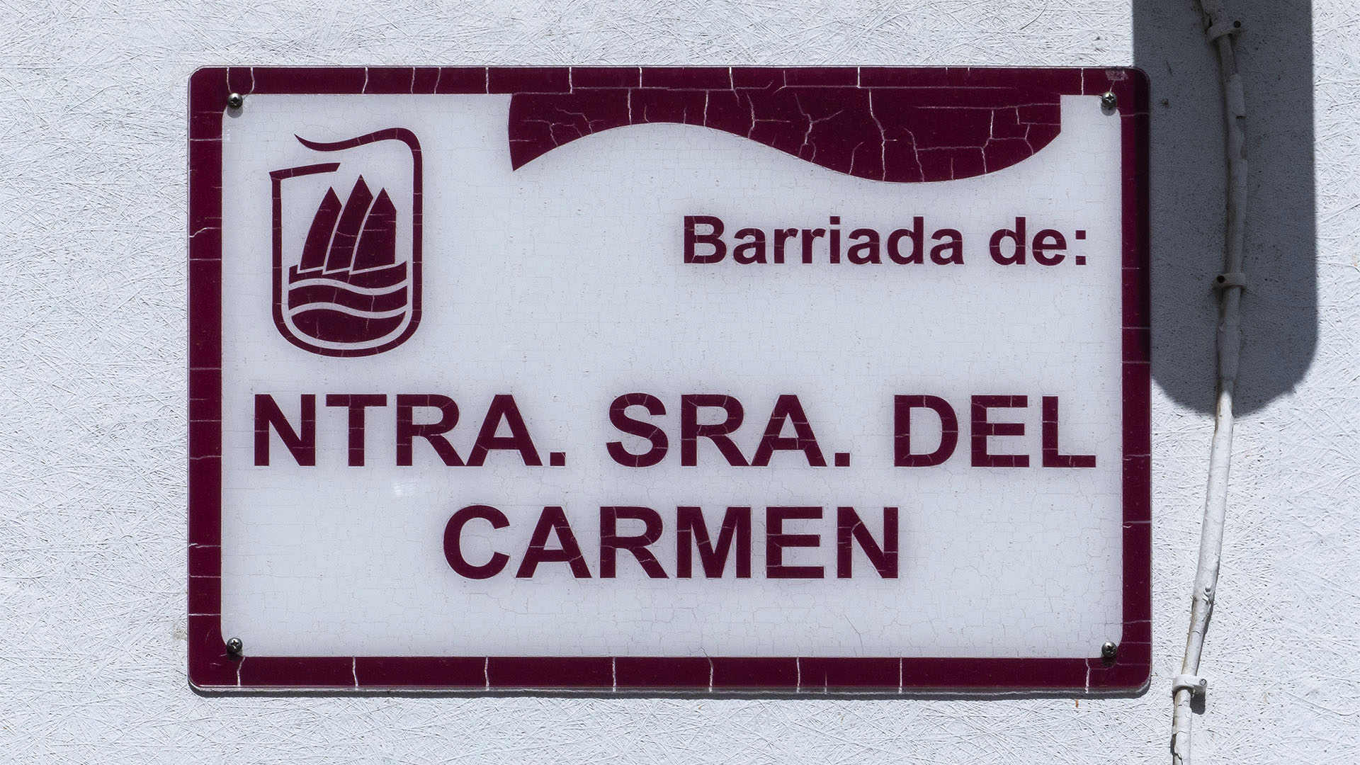 Der erste Sozialbau von Fuerteventura: "La Barriada de Nuestra Señora del Carmen" Puerto del Rosario.