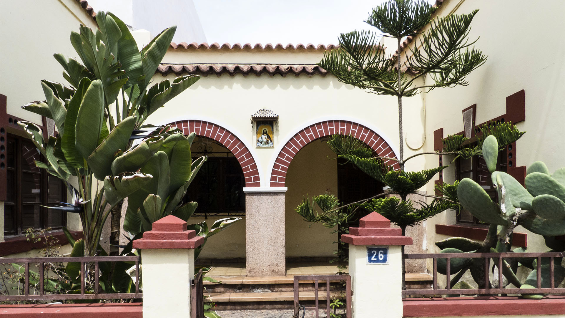 Der erste Sozialbau von Fuerteventura: "La Barriada de Nuestra Señora del Carmen" Puerto del Rosario.