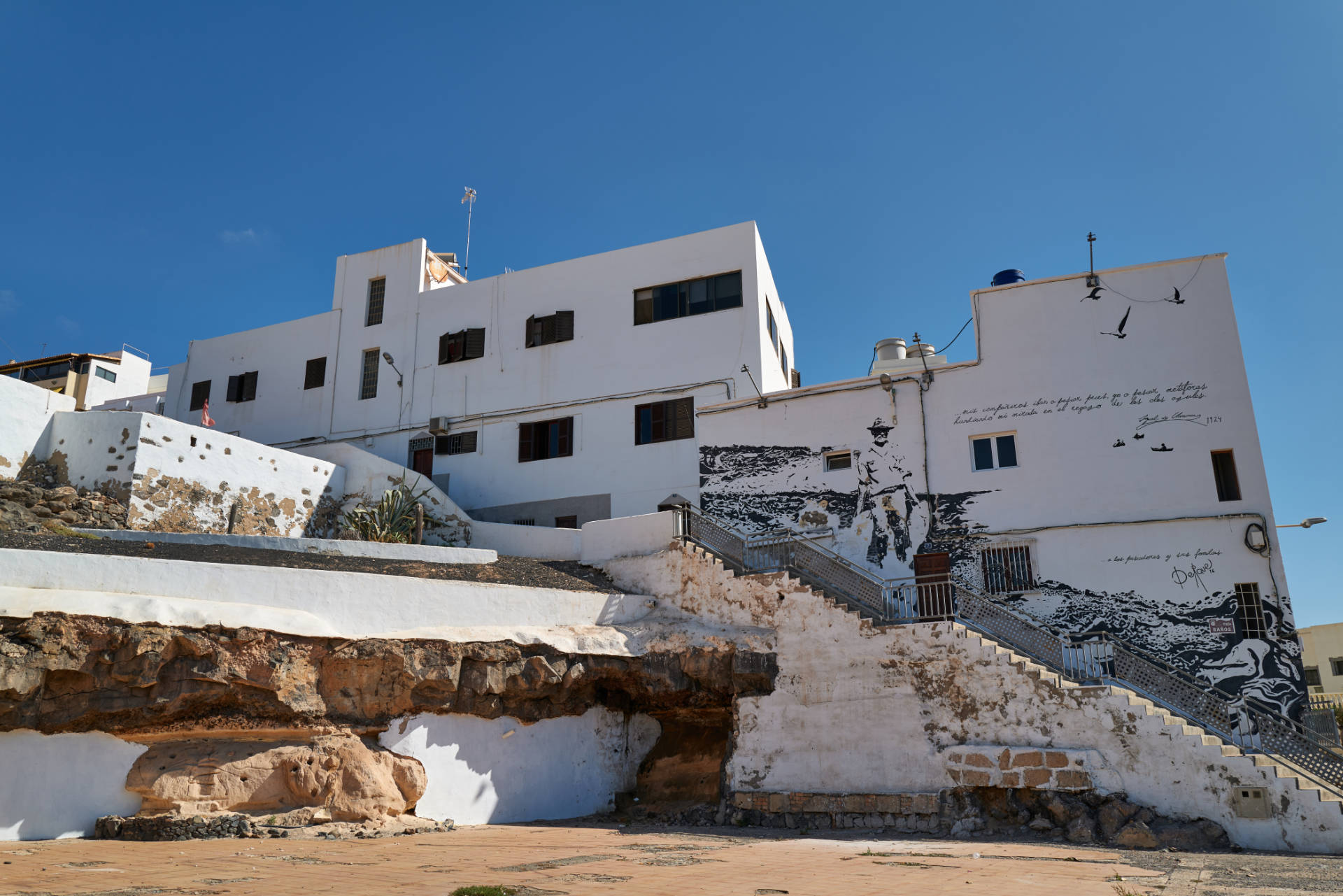 Am Paseo von Puerto del Rosario Fuerteventura.