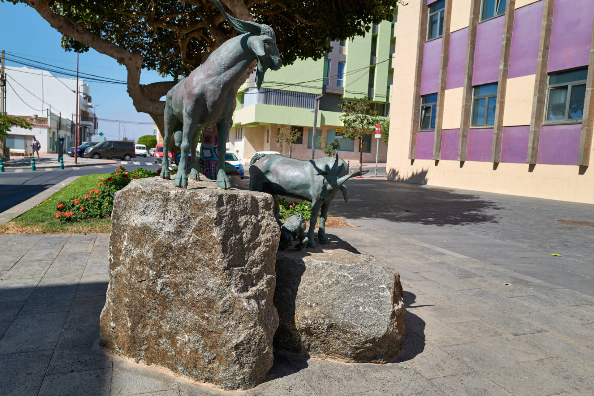 Skulpturen Cabras Puerto del Rosario Fuerteventura.