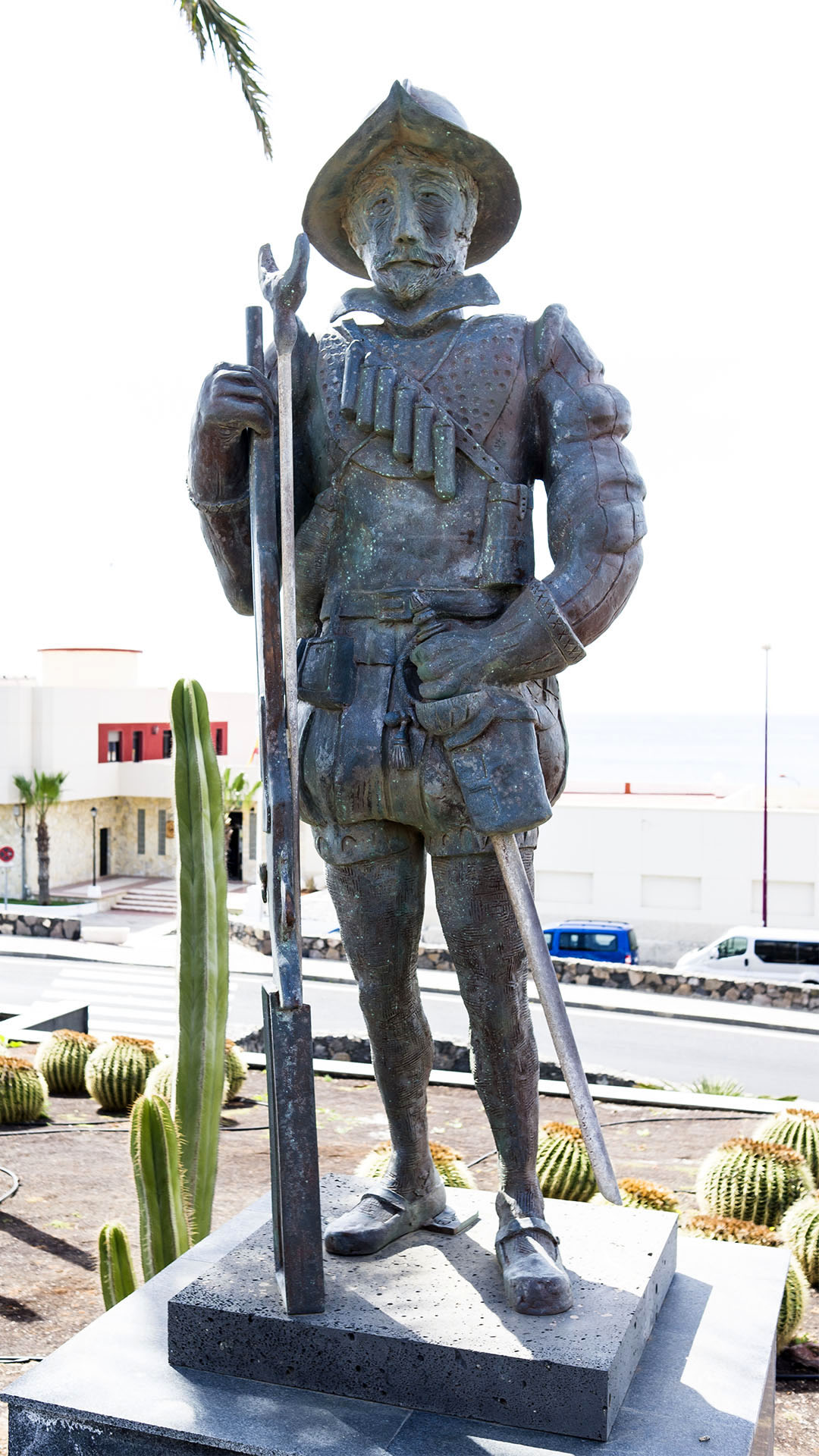 Skulpturen Arkebuse Puerto del Rosario Fuerteventura.