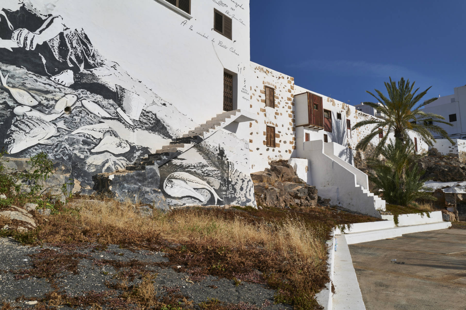 Paseo marítimo Puerto del Rosario Fuerteventura.