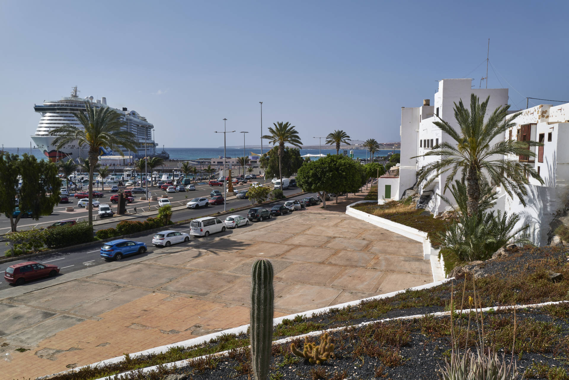 Paseo casco Puerto del Rosario Fuerteventura.