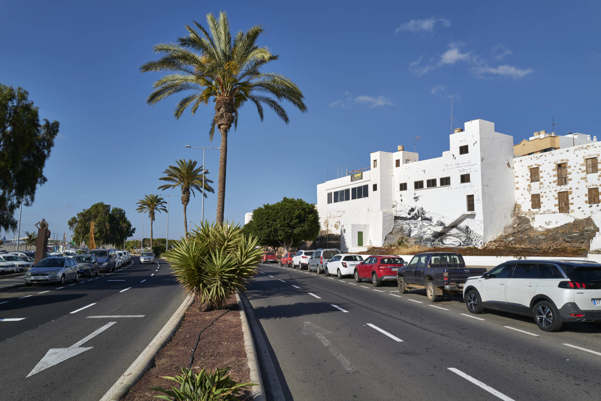 Paseo marítimo Puerto del Rosario Fuerteventura.