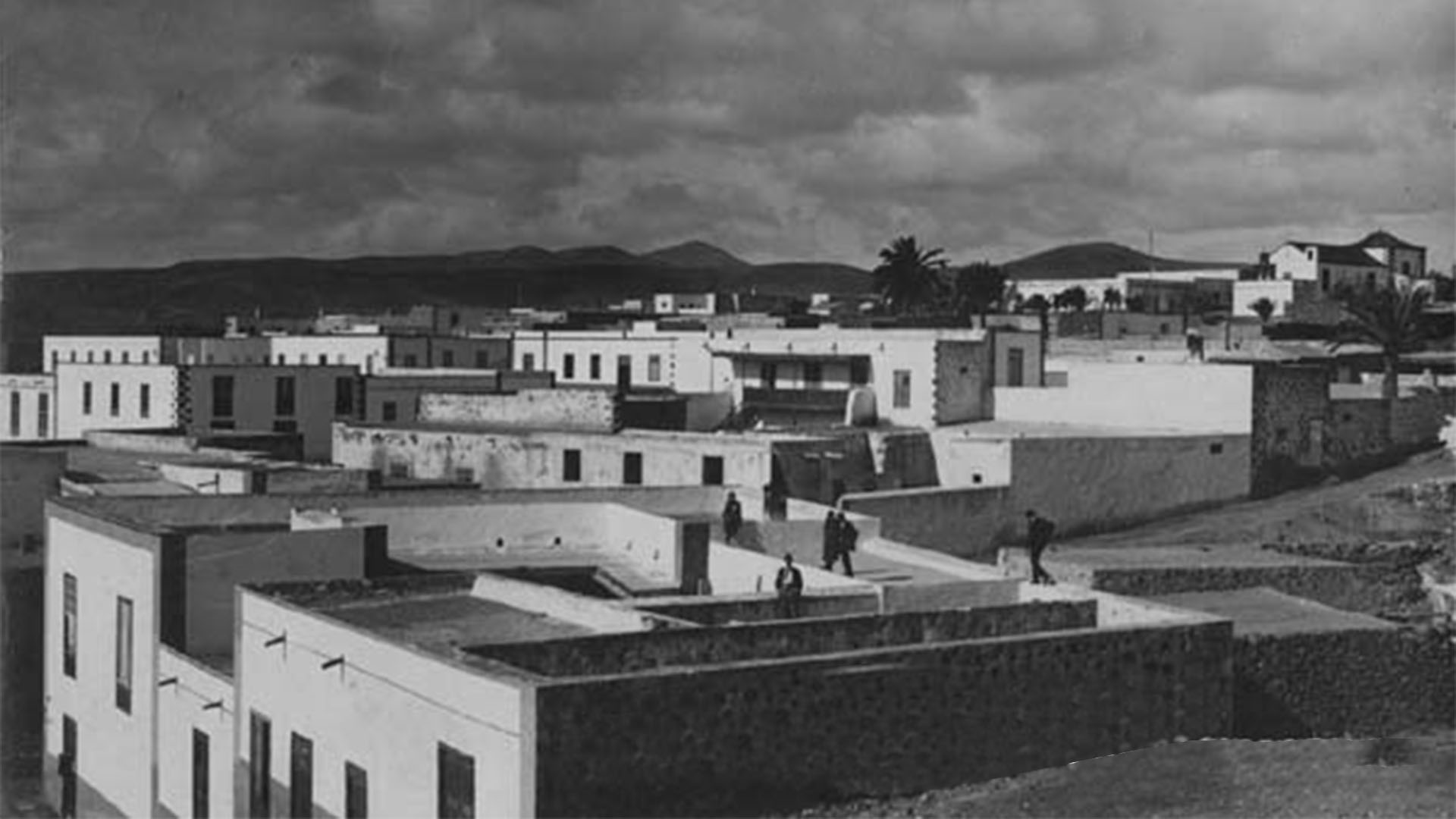 Der Puerto de Cabras Fuerteventura: Die Hauptstadt im Jahre 1925.