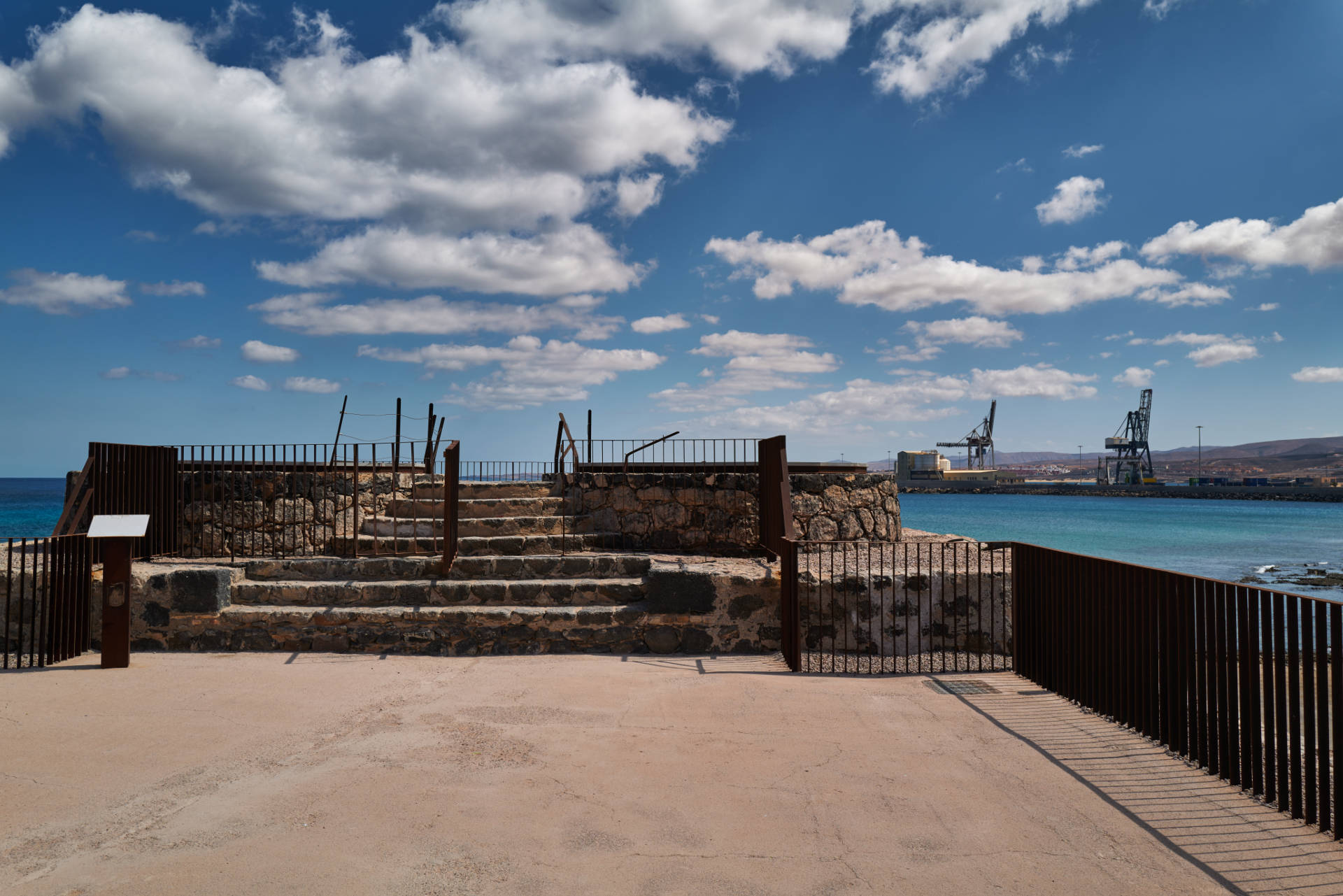 Die Industrie Kalköfen in Puerto del Rosario Fuerteventura.