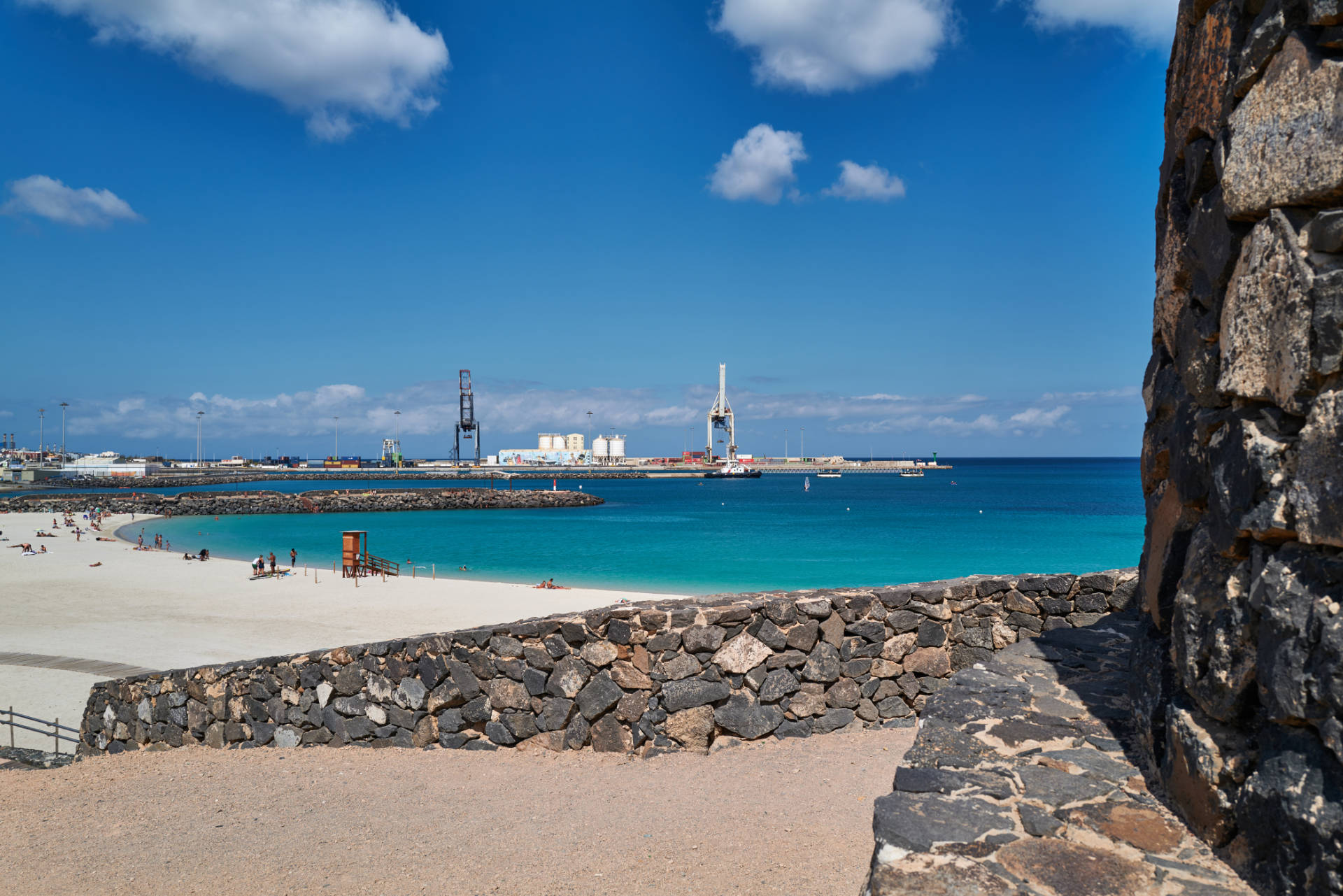 Kalköfen am Playa de Los Hornos aka Playa de los Pozos Puerto del Rosario Fuerteventura.