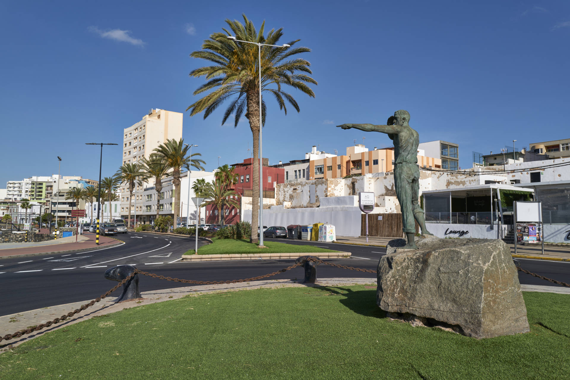 Paseo marítimo Puerto del Rosario Fuerteventura.