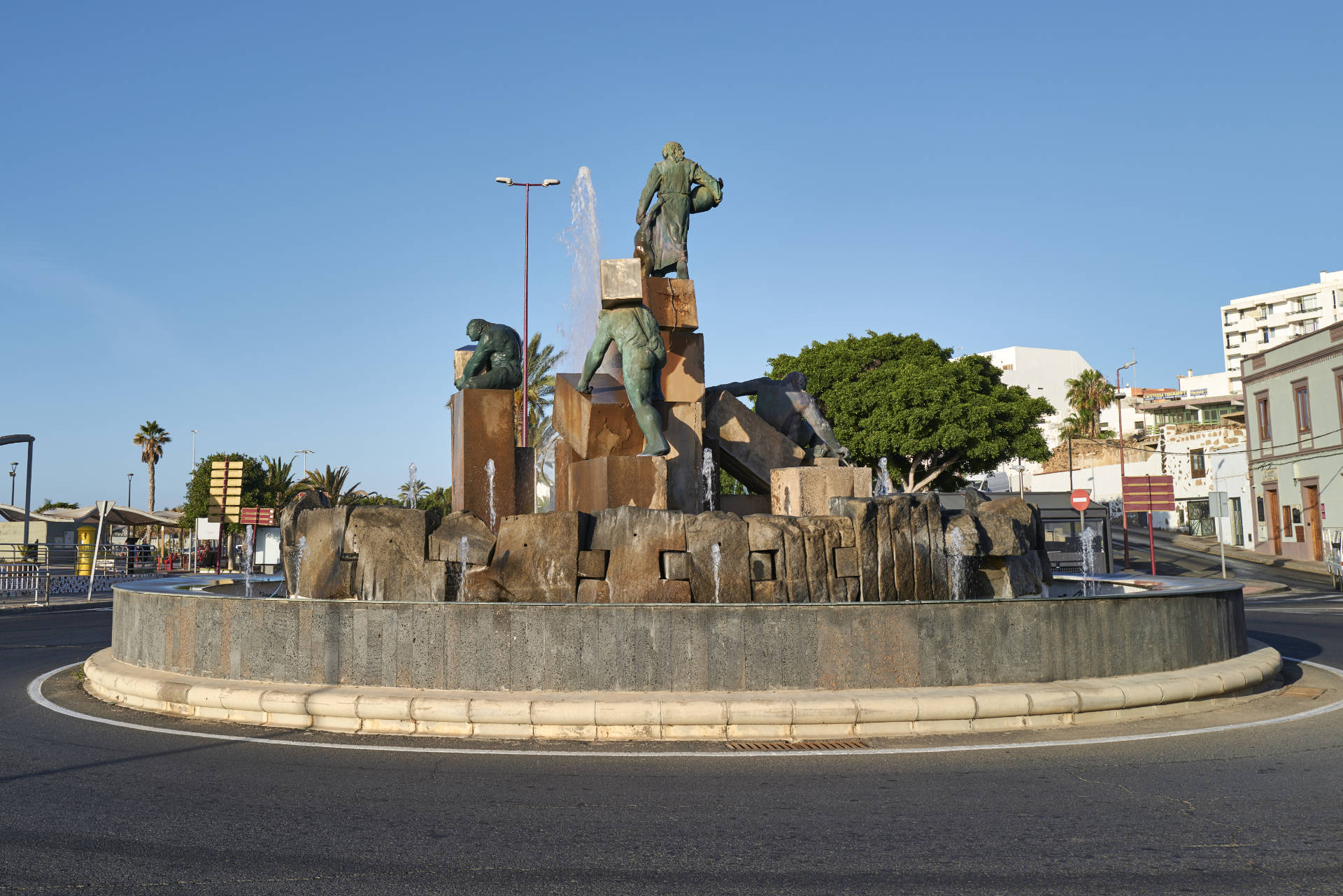 Paseo marítimo Puerto del Rosario Fuerteventura.