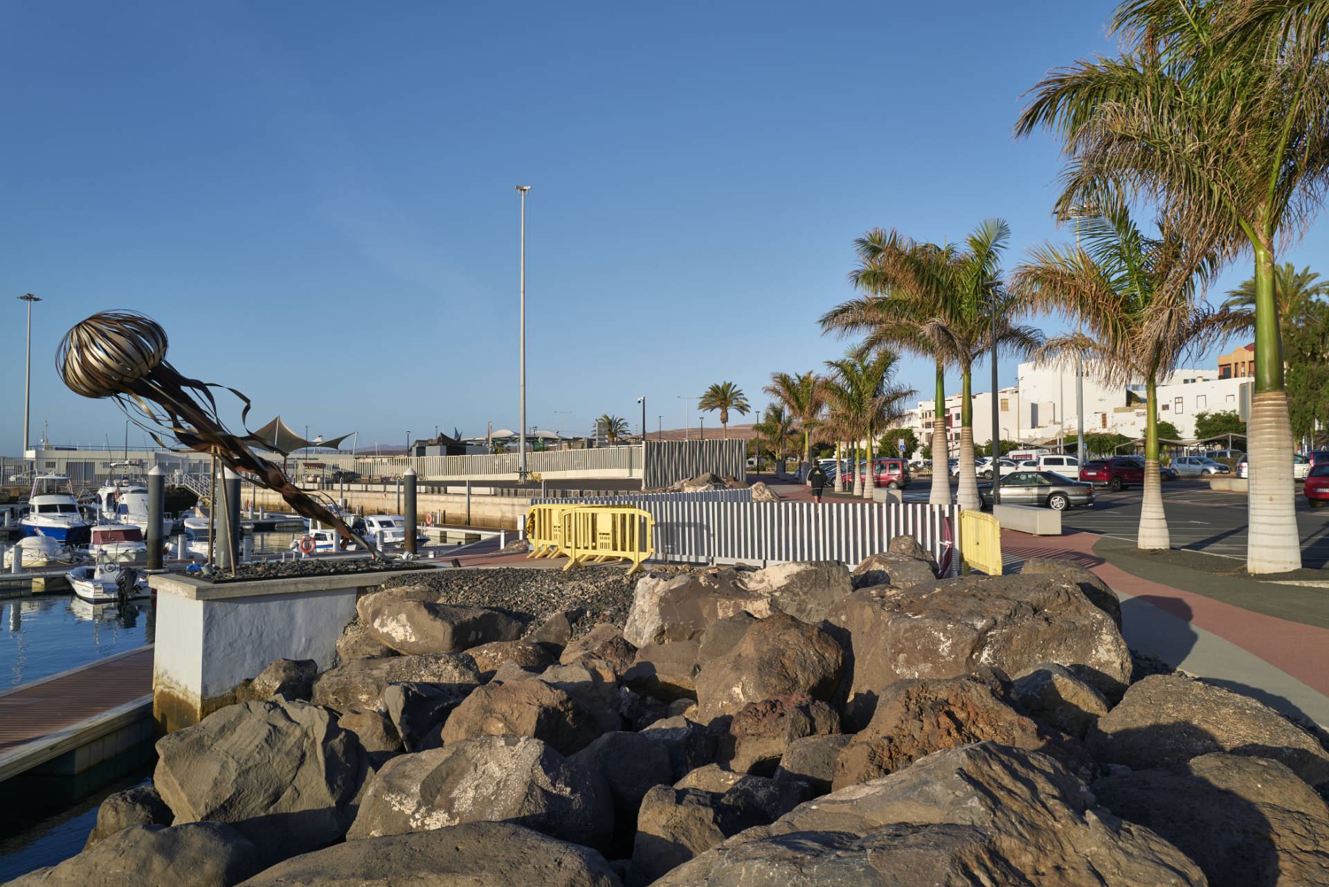 Paseo marítimo Puerto del Rosario Fuerteventura.