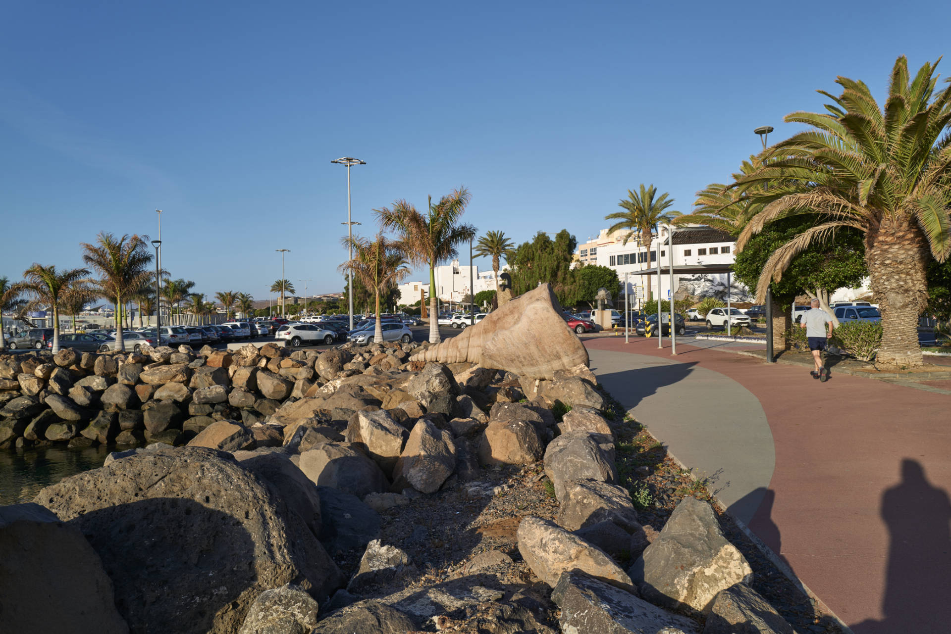 Paseo marítimo Puerto del Rosario Fuerteventura.