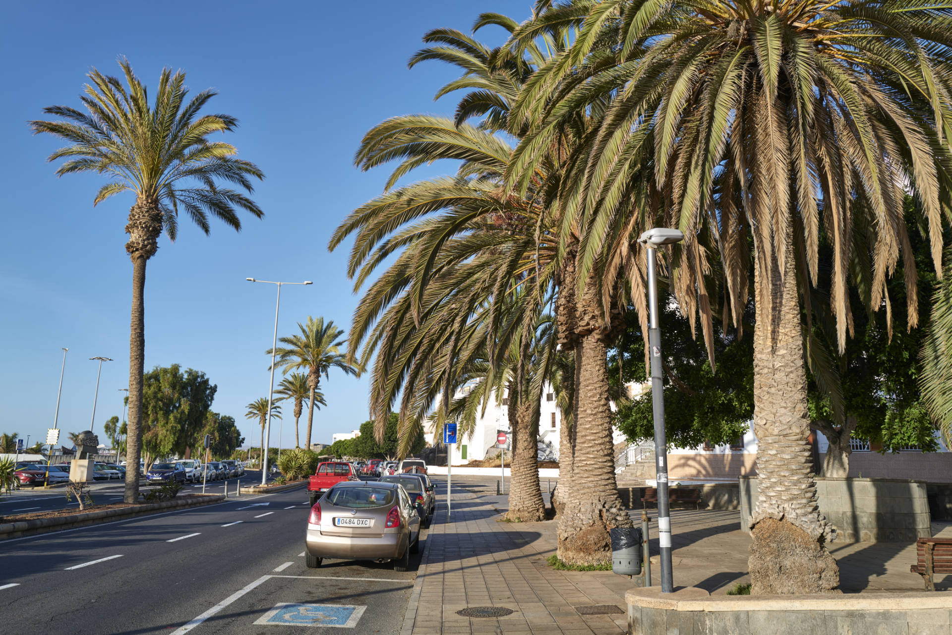 Paseo marítimo Puerto del Rosario Fuerteventura.