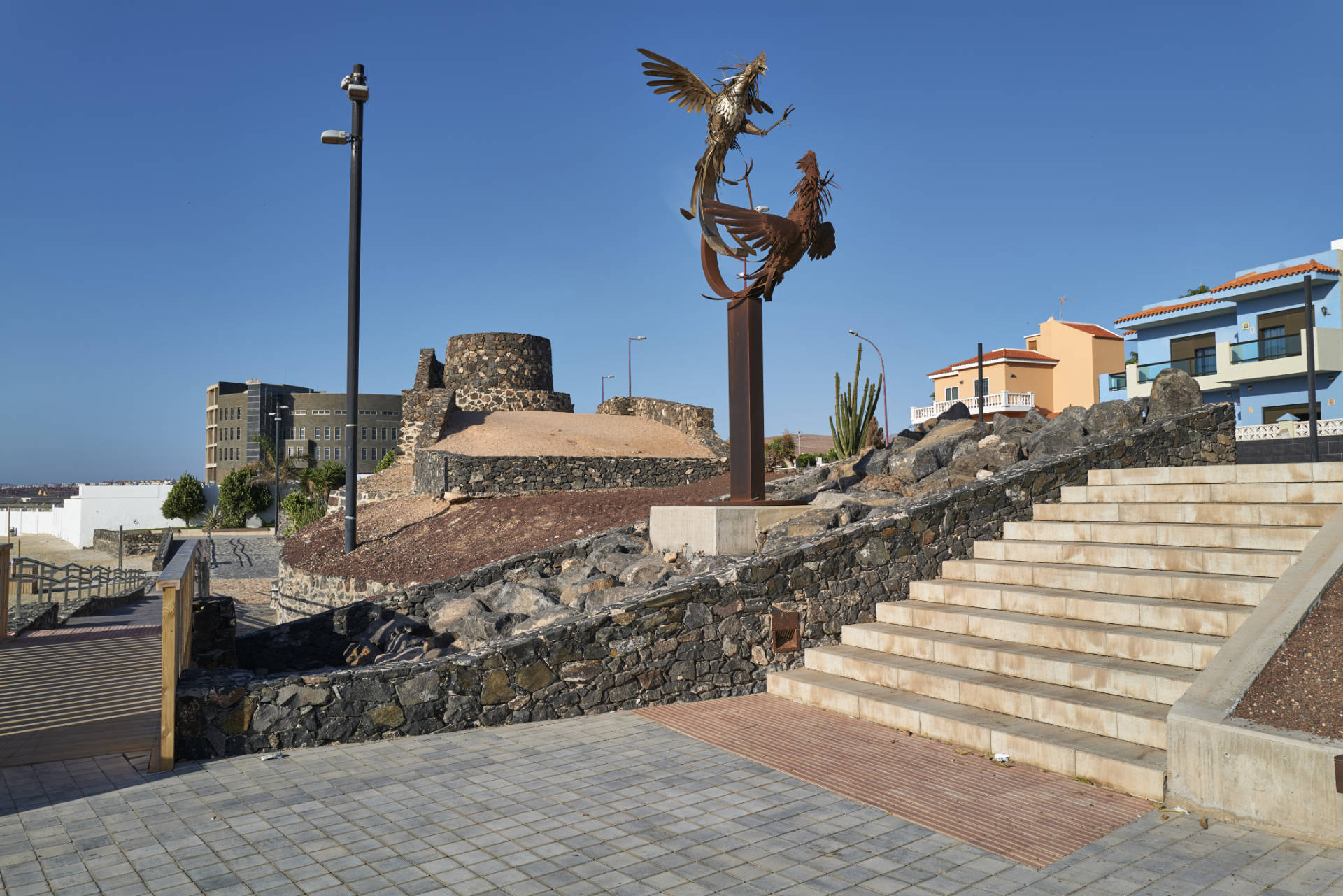 Paseo marítimo Puerto del Rosario Fuerteventura.