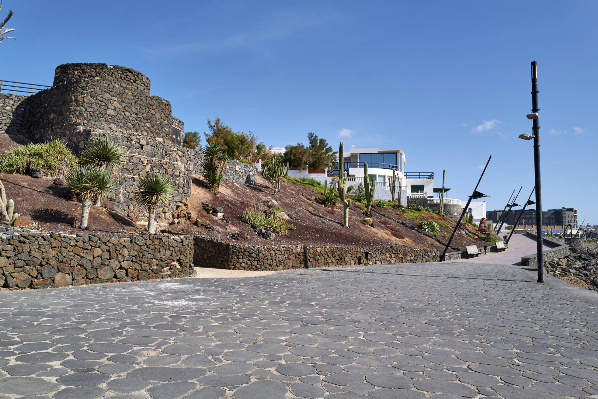 Paseo marítimo Puerto del Rosario Fuerteventura.