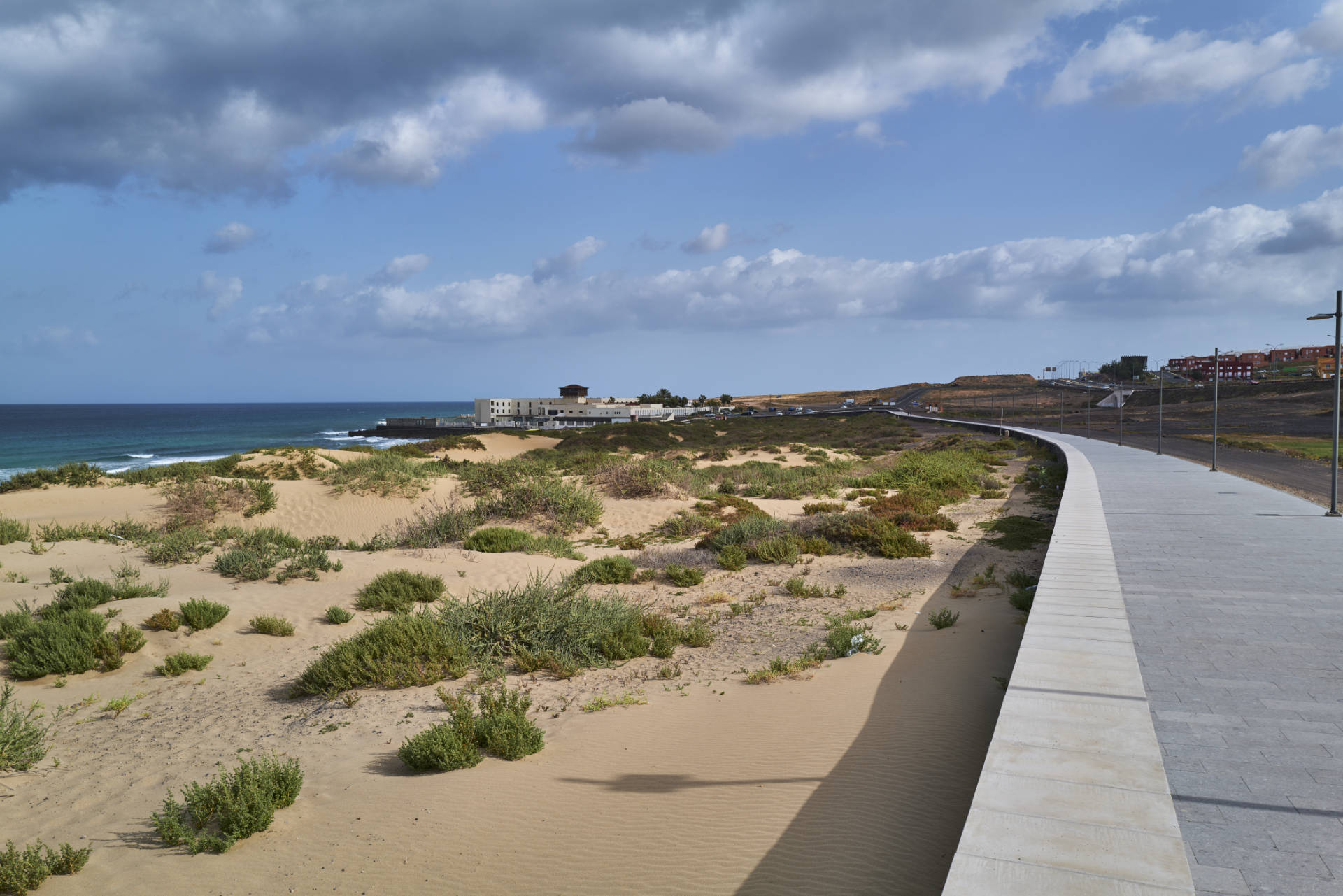 Paseo marítimo Puerto del Rosario Fuerteventura.