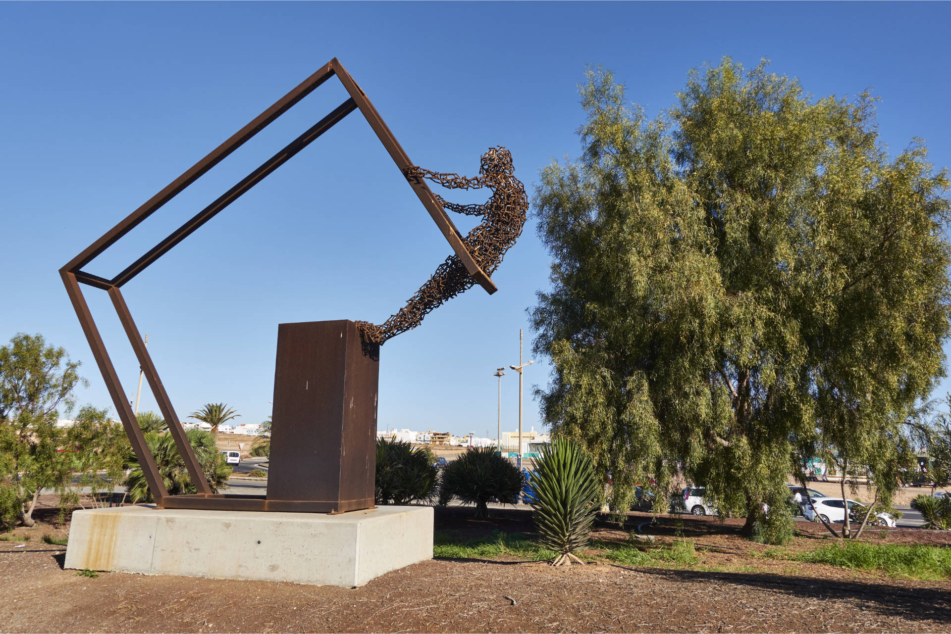 Parque de Esculturas Puerto del Rosario Fuerteventura.