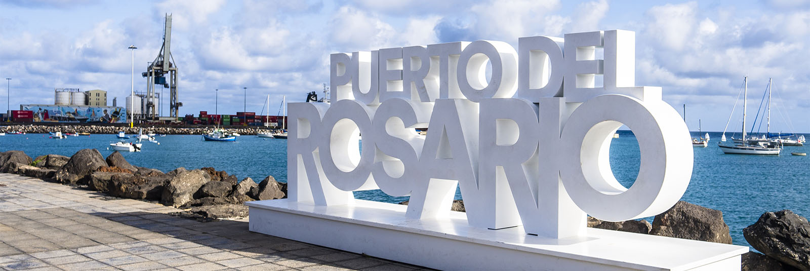 Der Paseo von Puerto del Rosario Fuerteventura.