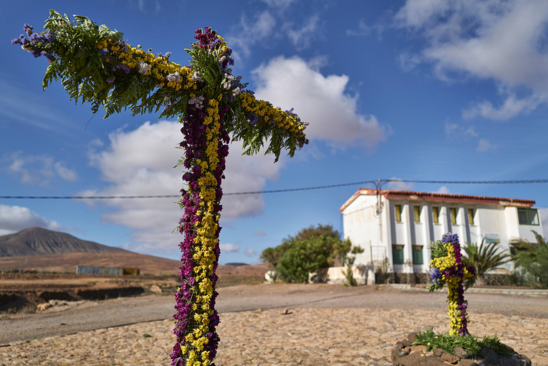 Cruces de Tesjuate Casillas del Ángel Fuerteventura.