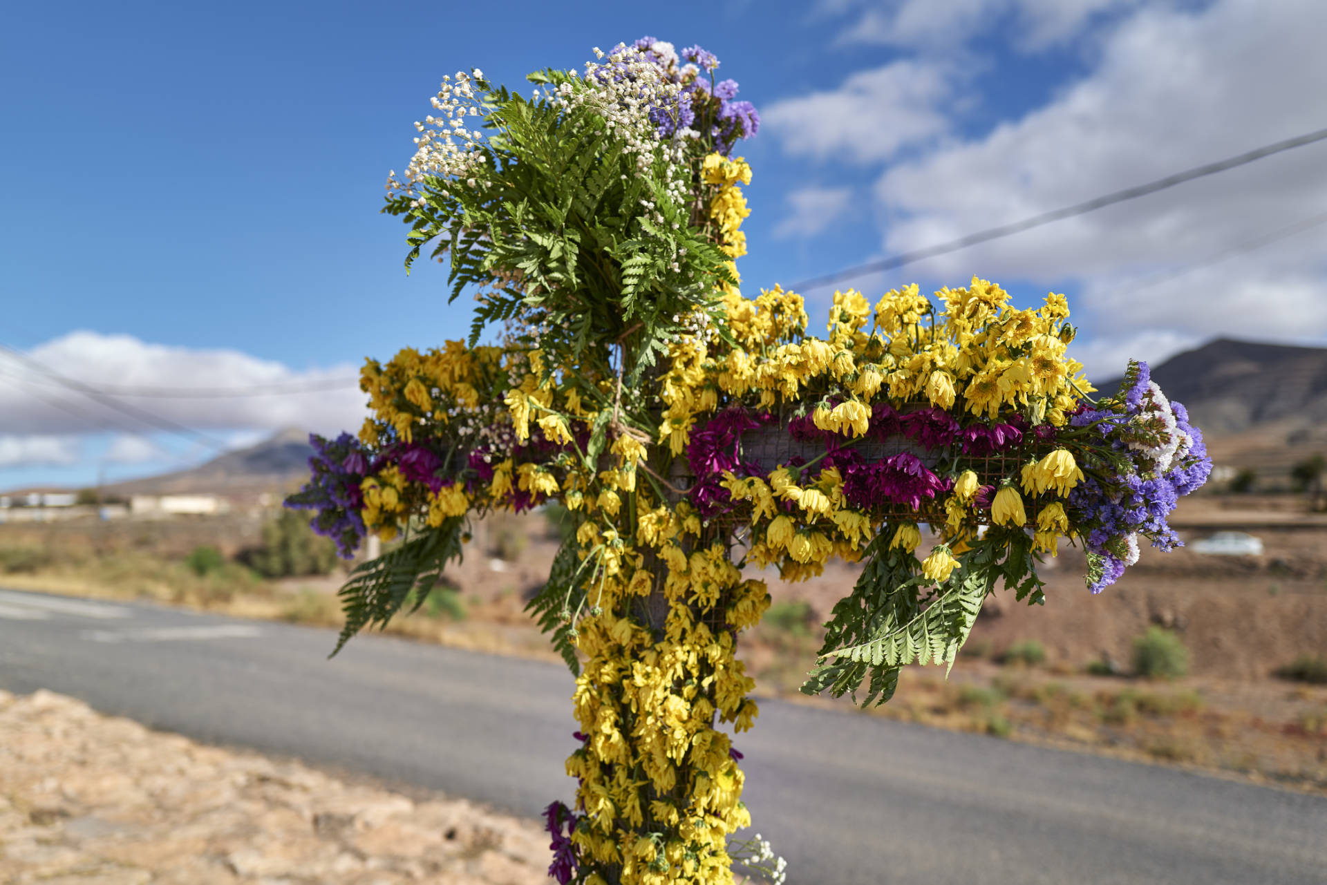 Cruces de Tesjuate Casillas del Ángel Fuerteventura.