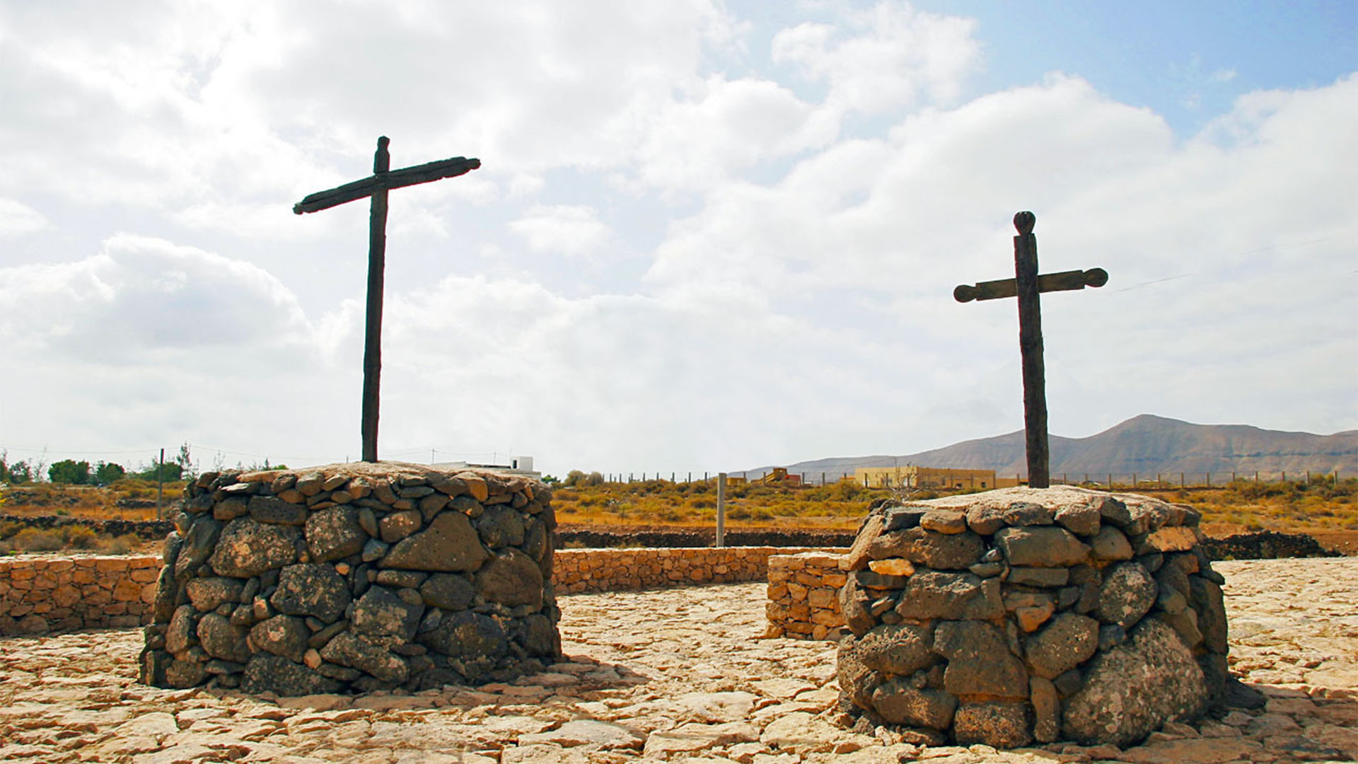 Cruces de Tesjuates bei Casillas del Ángel Fuerteventura.