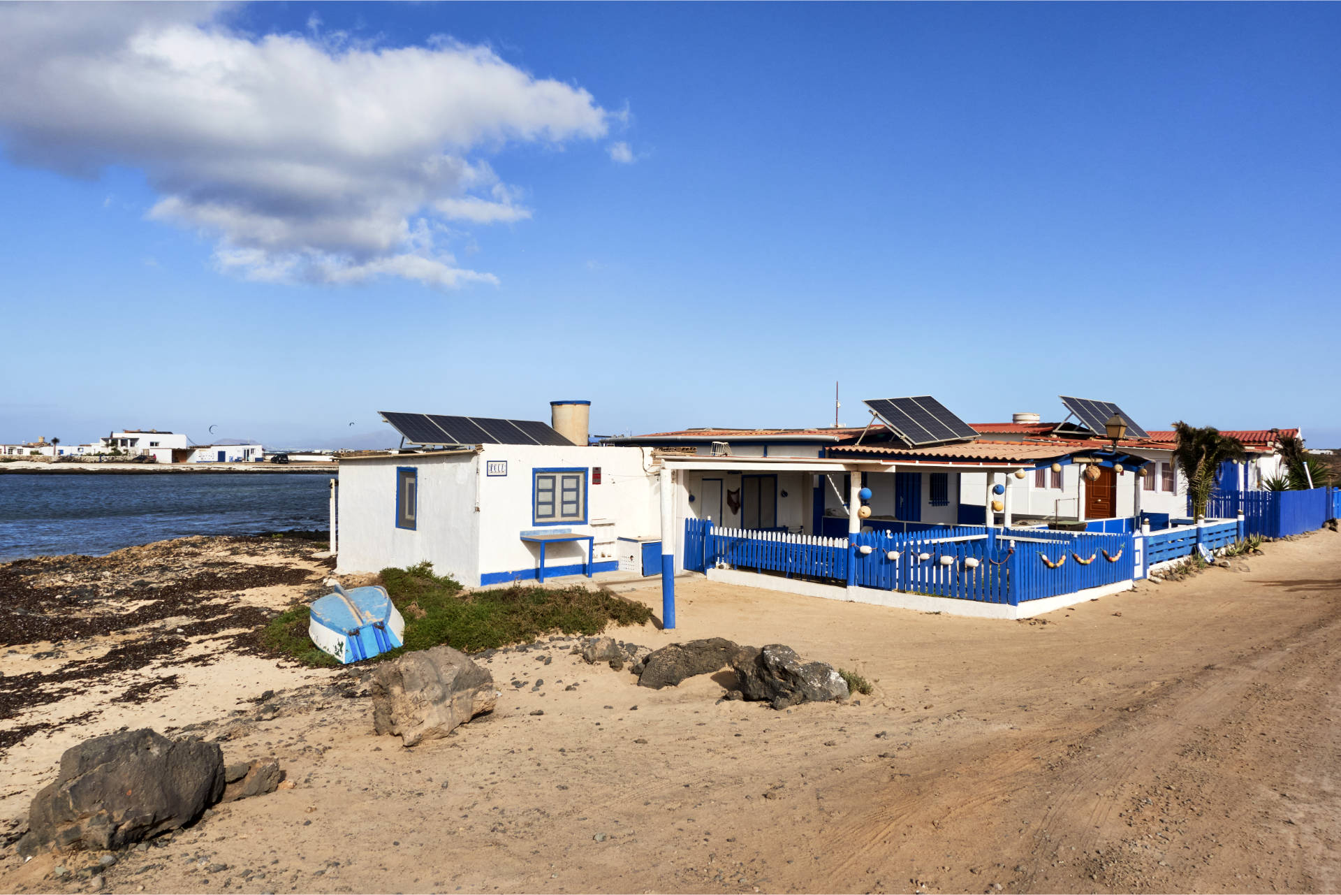 Pueblo Majanicho aka El Jablito im Norden von Fuerteventura.