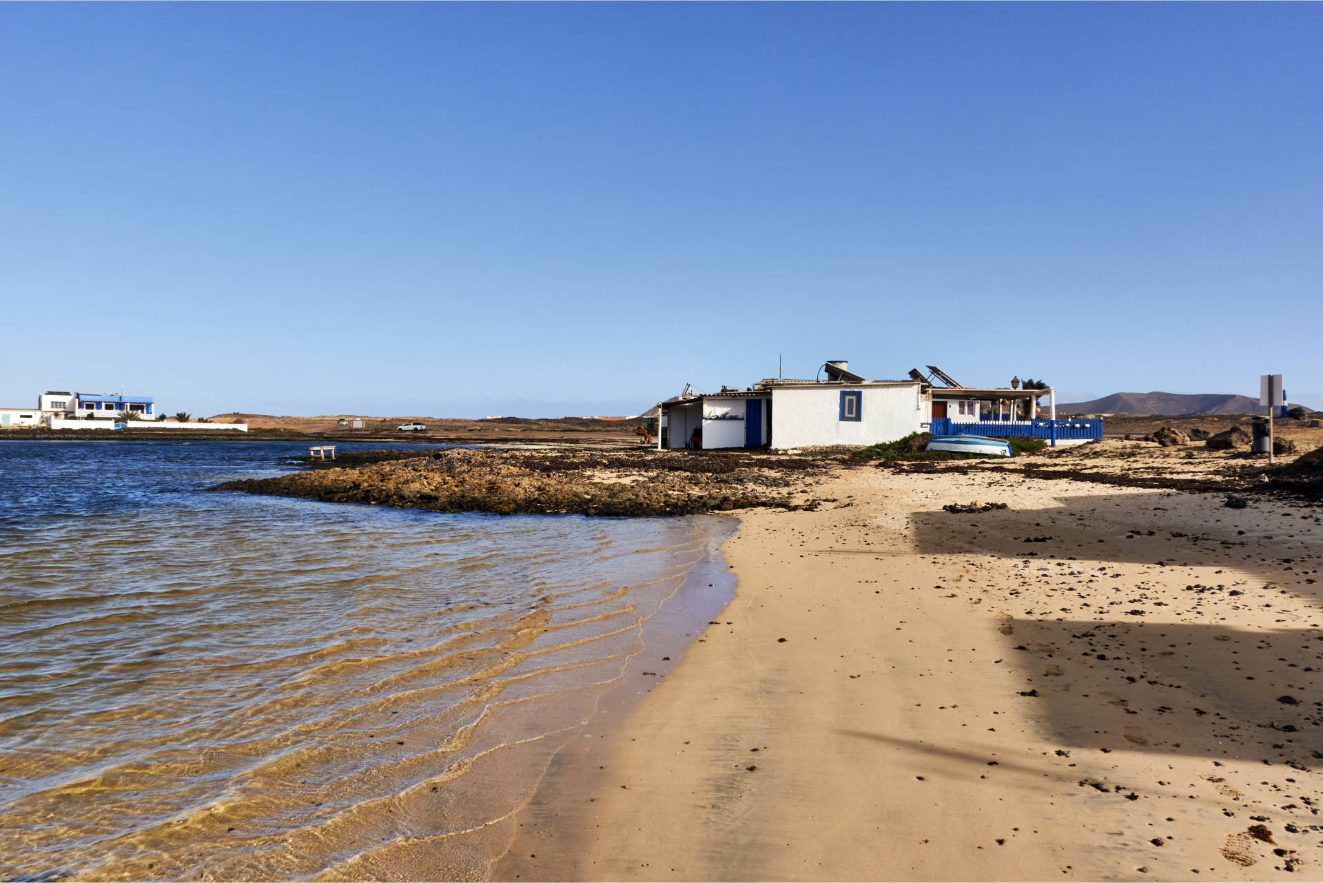 Pueblo Majanicho aka El Jablito im Norden von Fuerteventura.