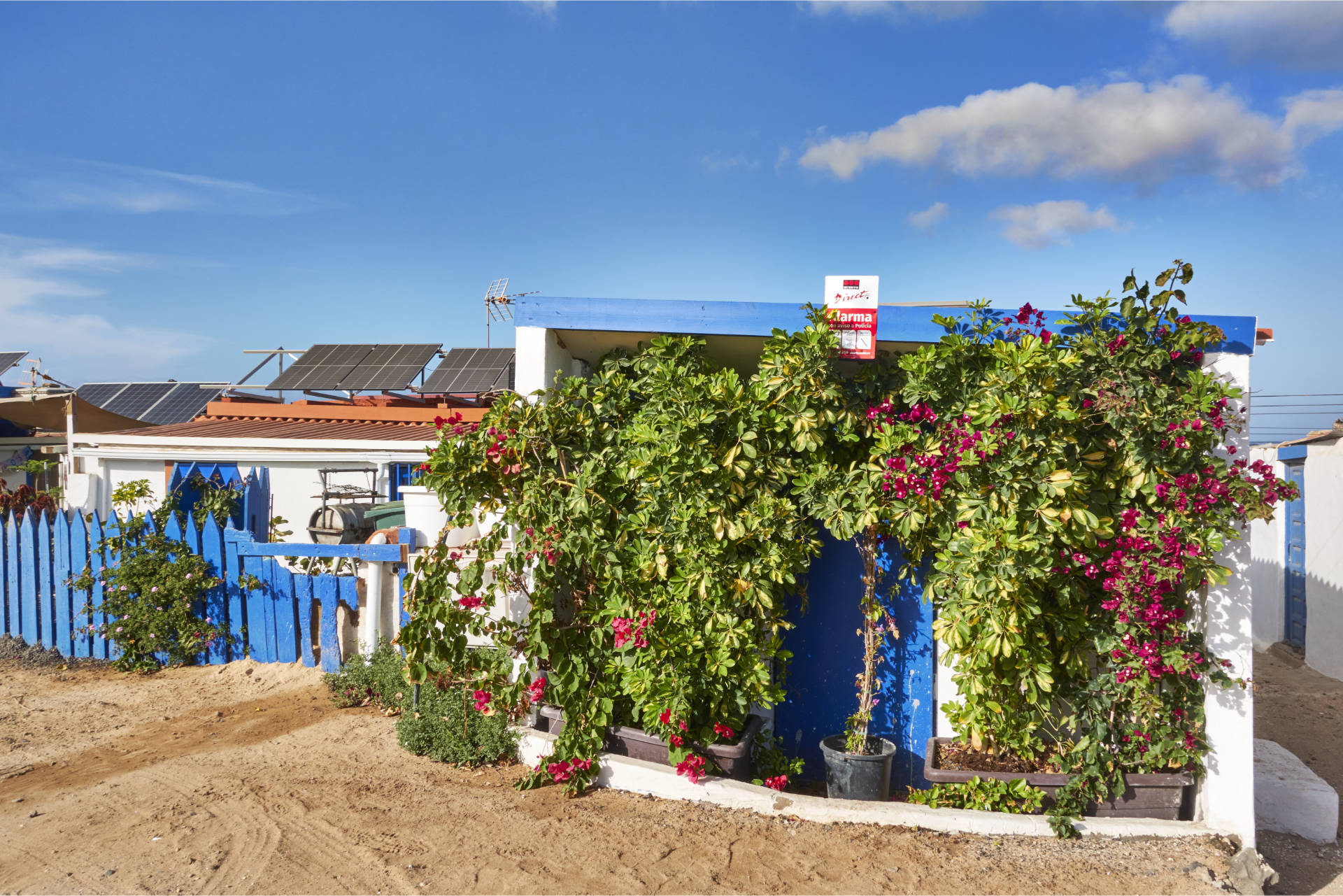 Pueblo Majanicho aka El Jablito im Norden von Fuerteventura.