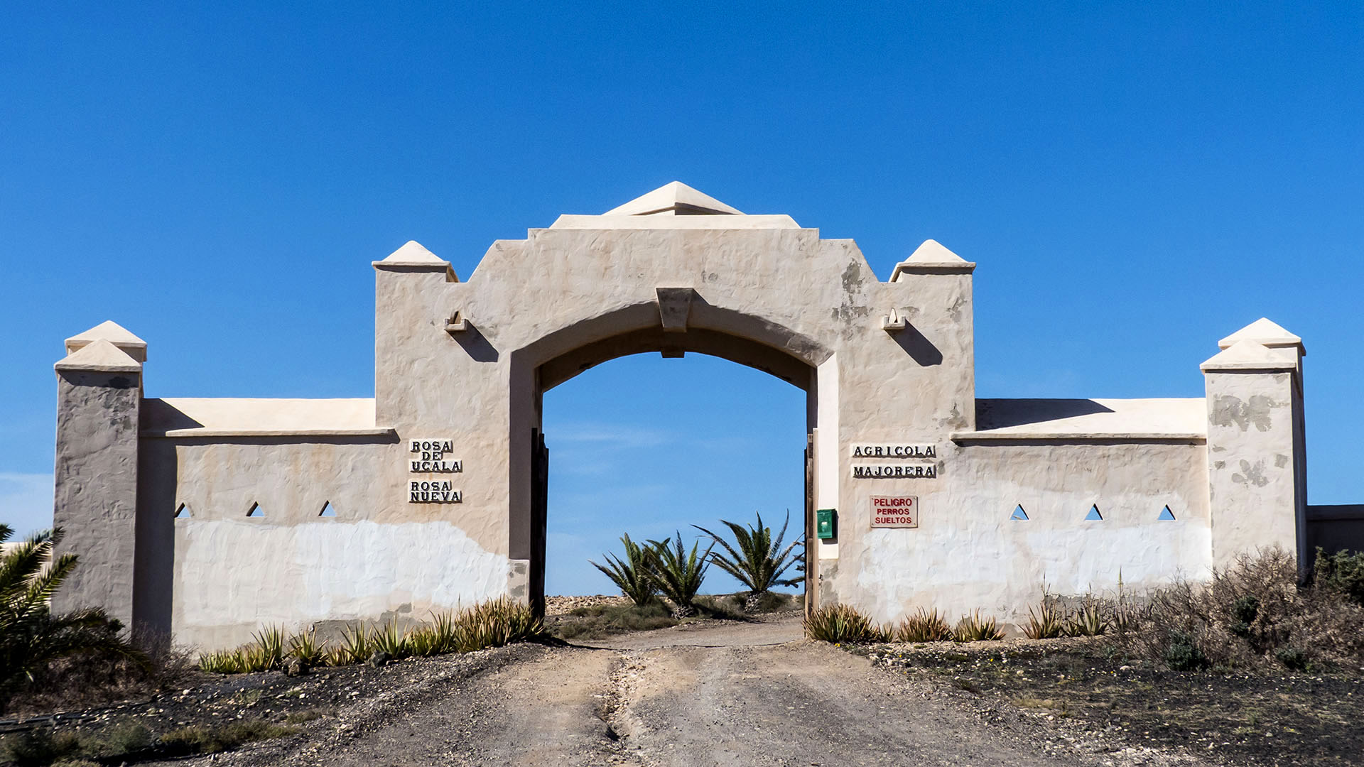 Der Ort Tefía Fuerteventura.